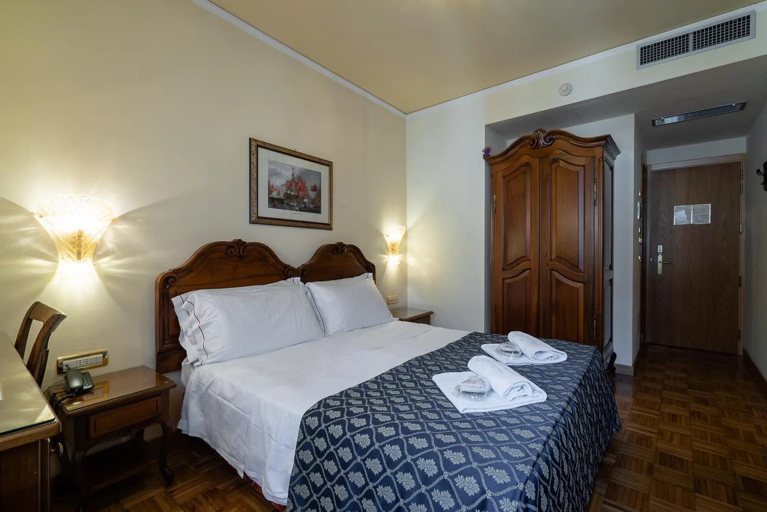 Bed in Hotel Spessotto