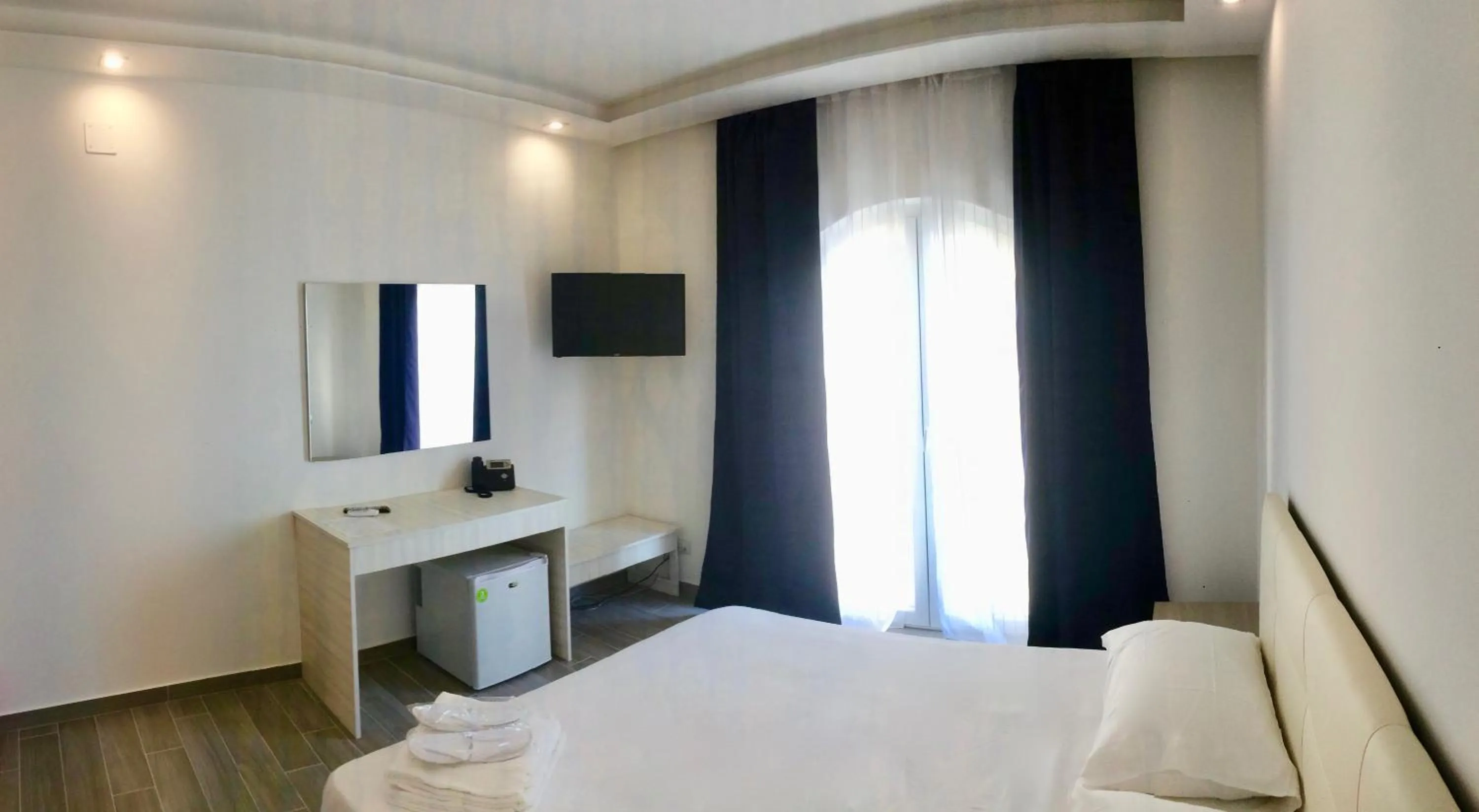 Bed in Klaton Beach Hotel