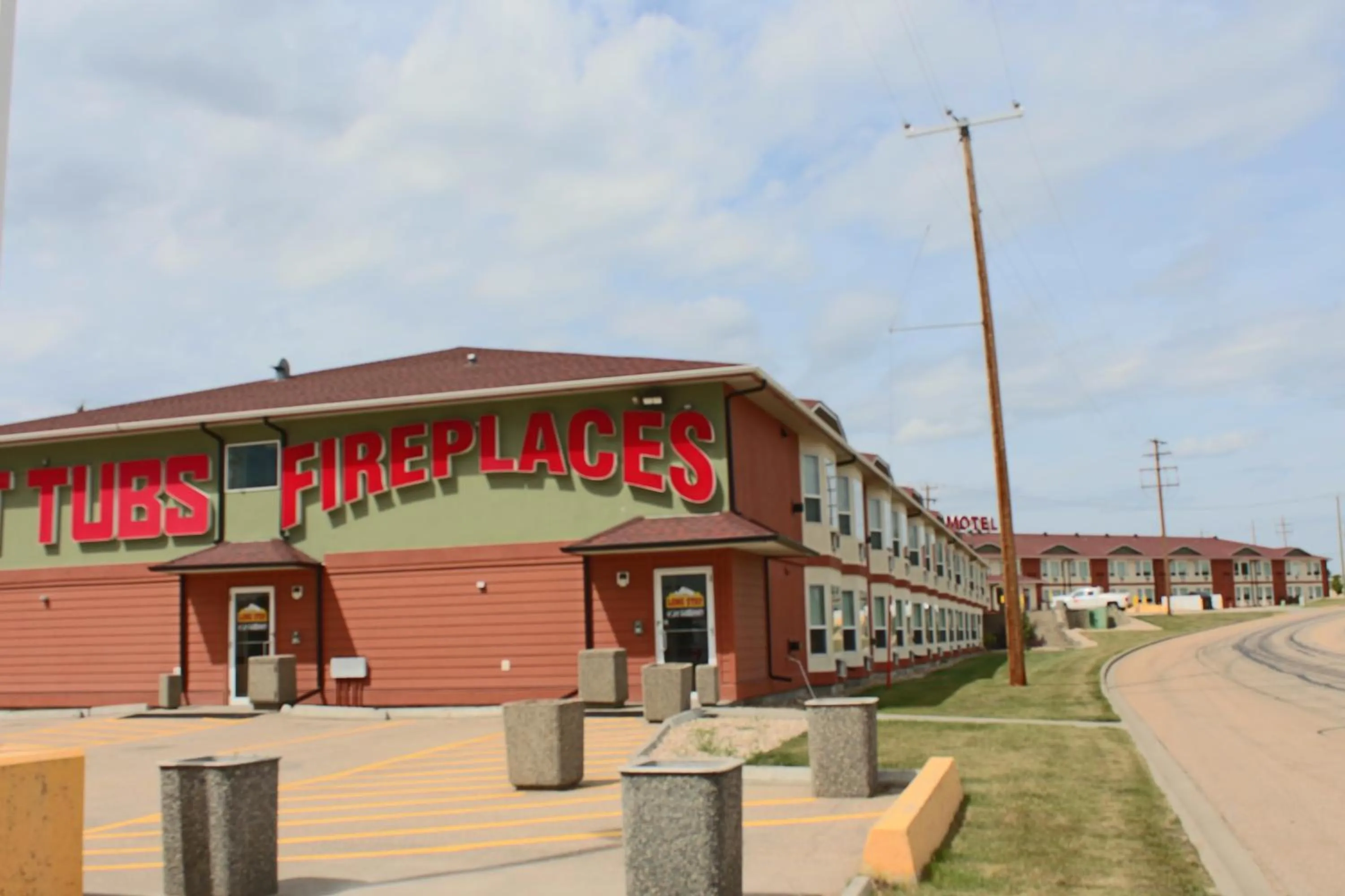 Property building in Western Budget Motel #1 & 2 Whitecourt