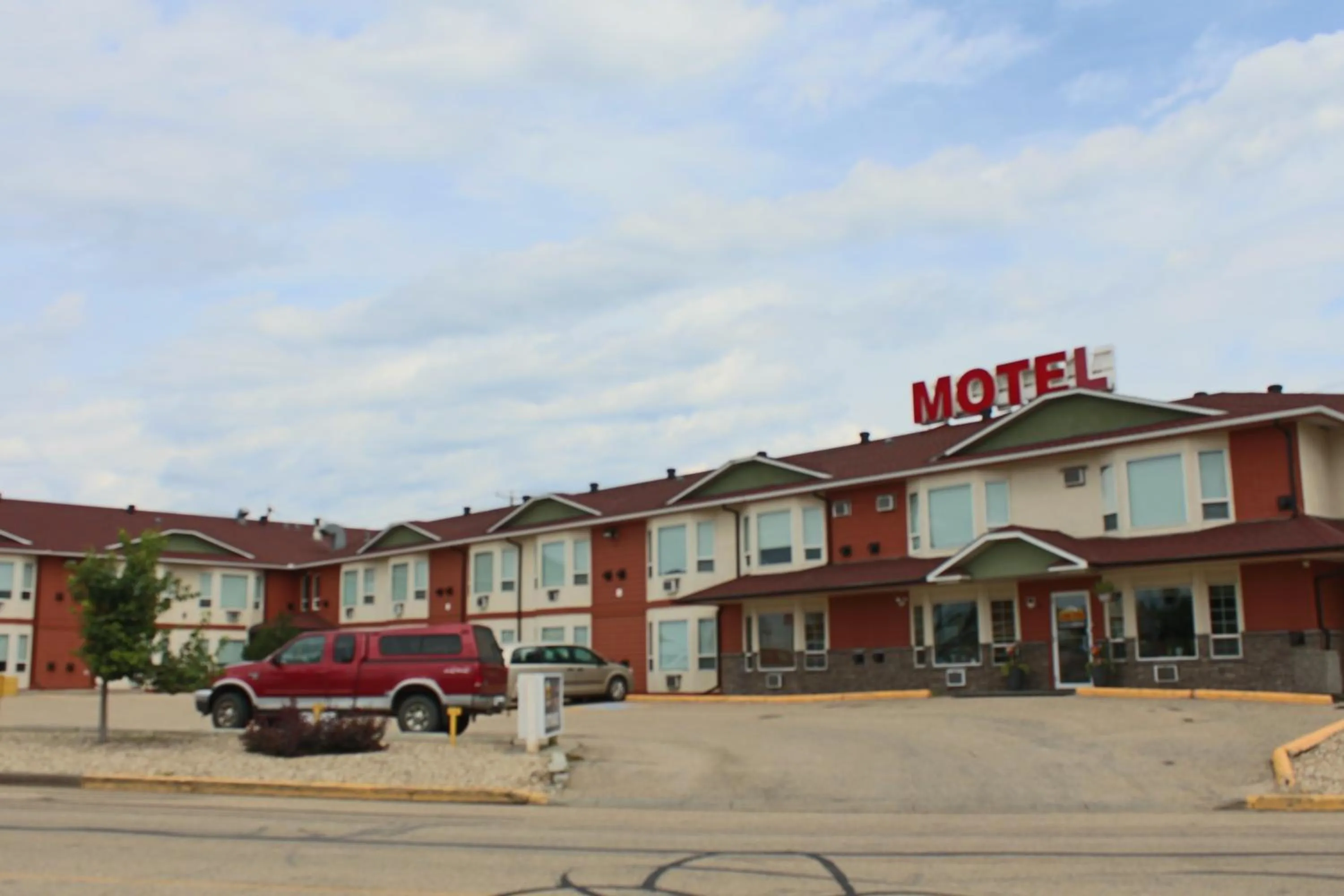 Property building in Western Budget Motel #1 & 2 Whitecourt