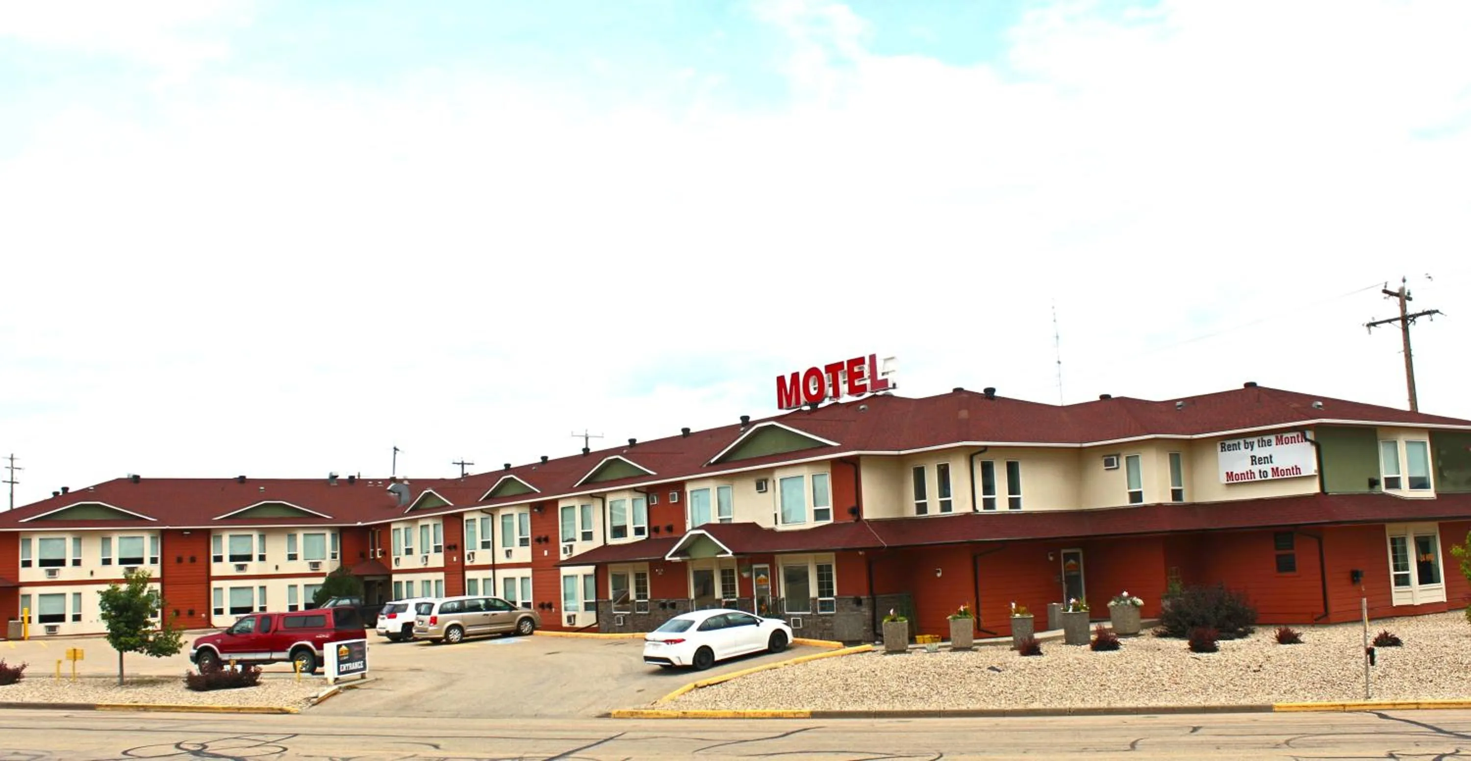 Property building in Western Budget Motel #1 & 2 Whitecourt