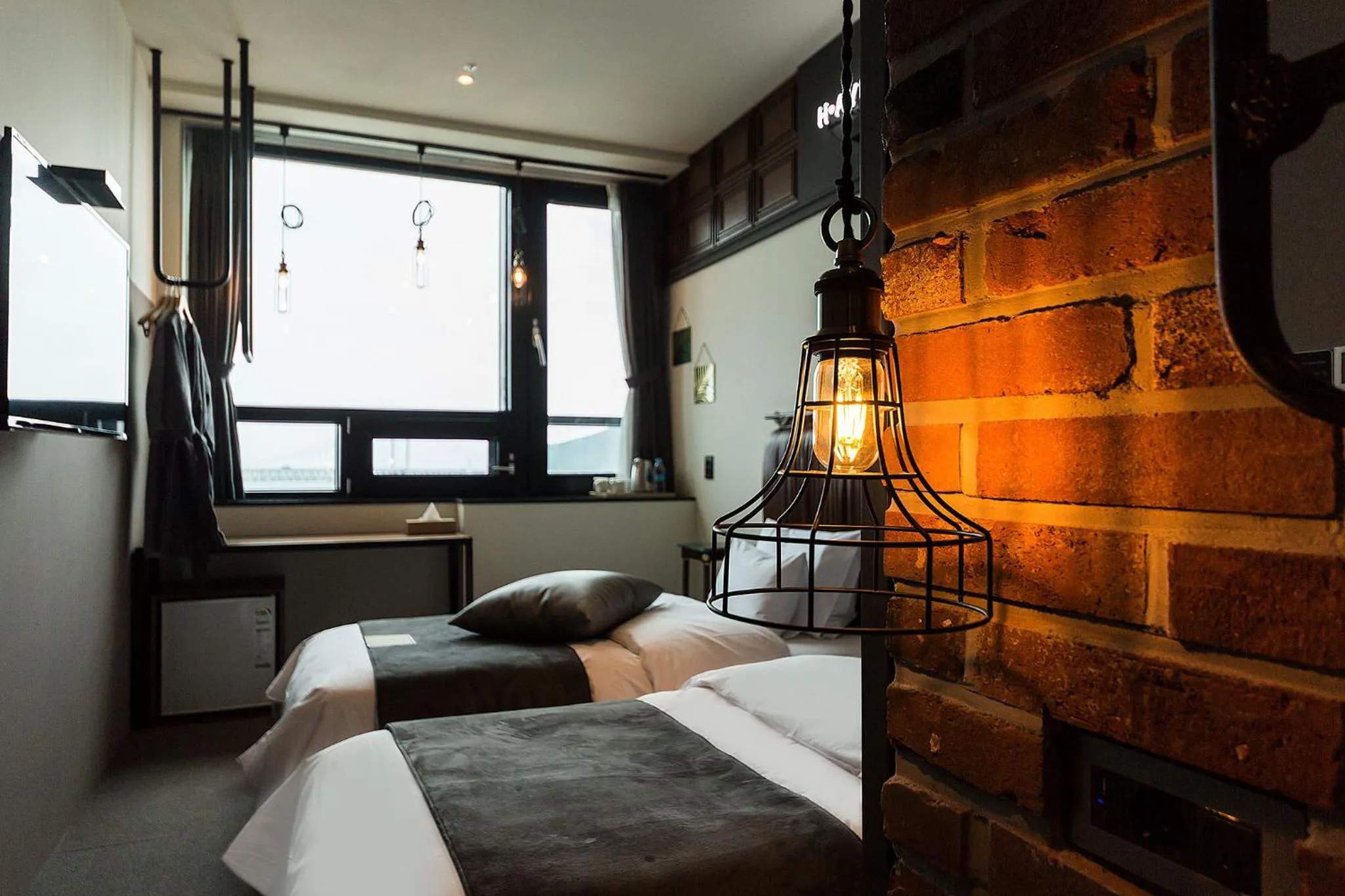 Bed in H Avenue Hotel Gwangalli branch