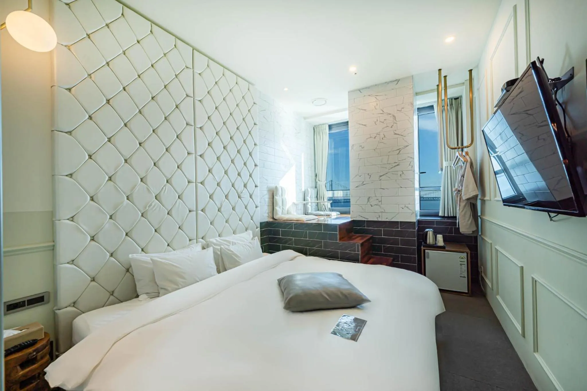 Bed in H Avenue Hotel Gwangalli branch