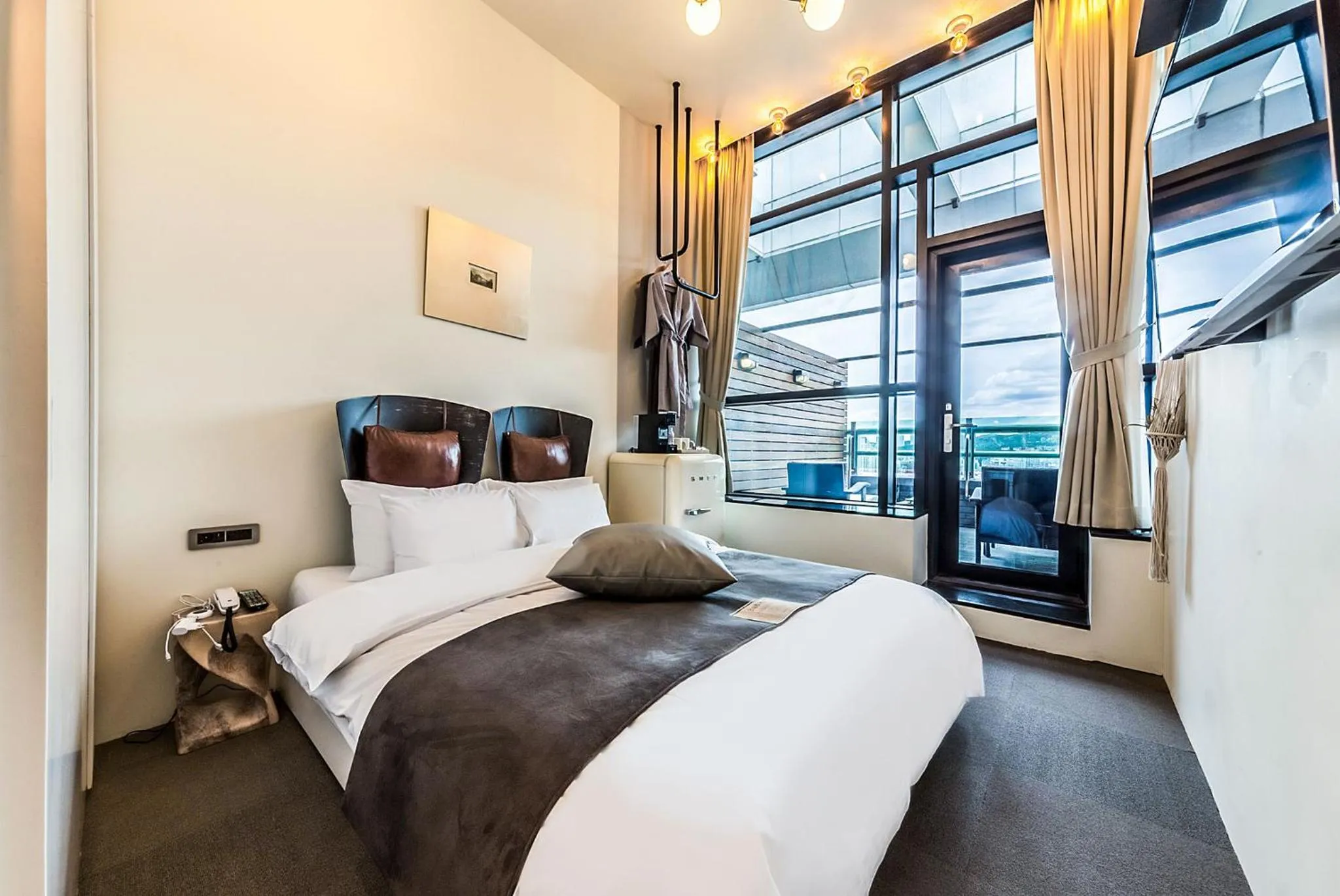 Bed in H Avenue Hotel Gwangalli branch