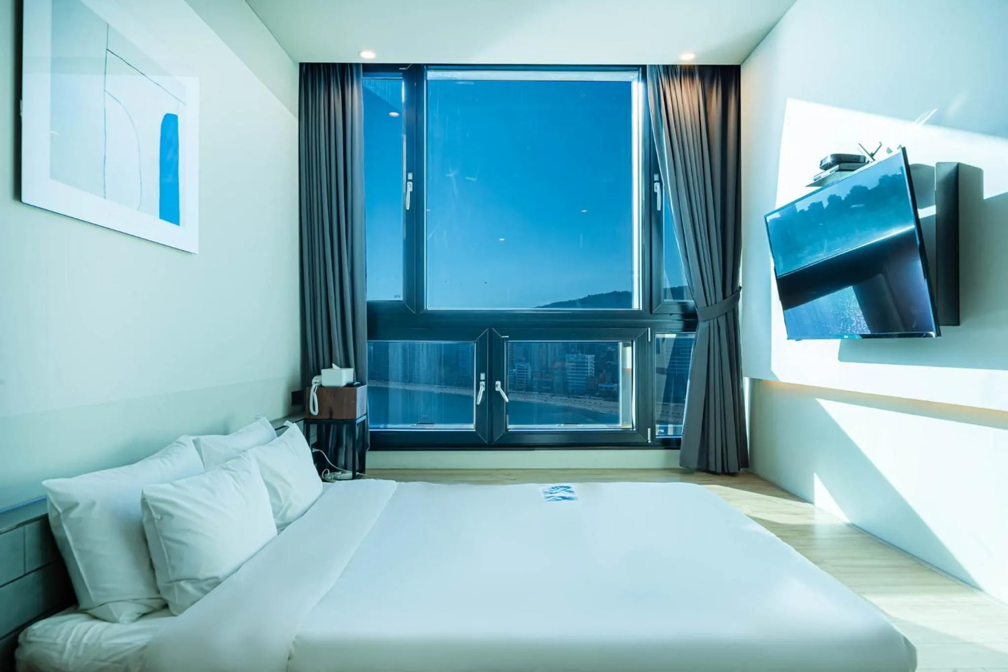 Bed in H Avenue Hotel Gwangalli branch