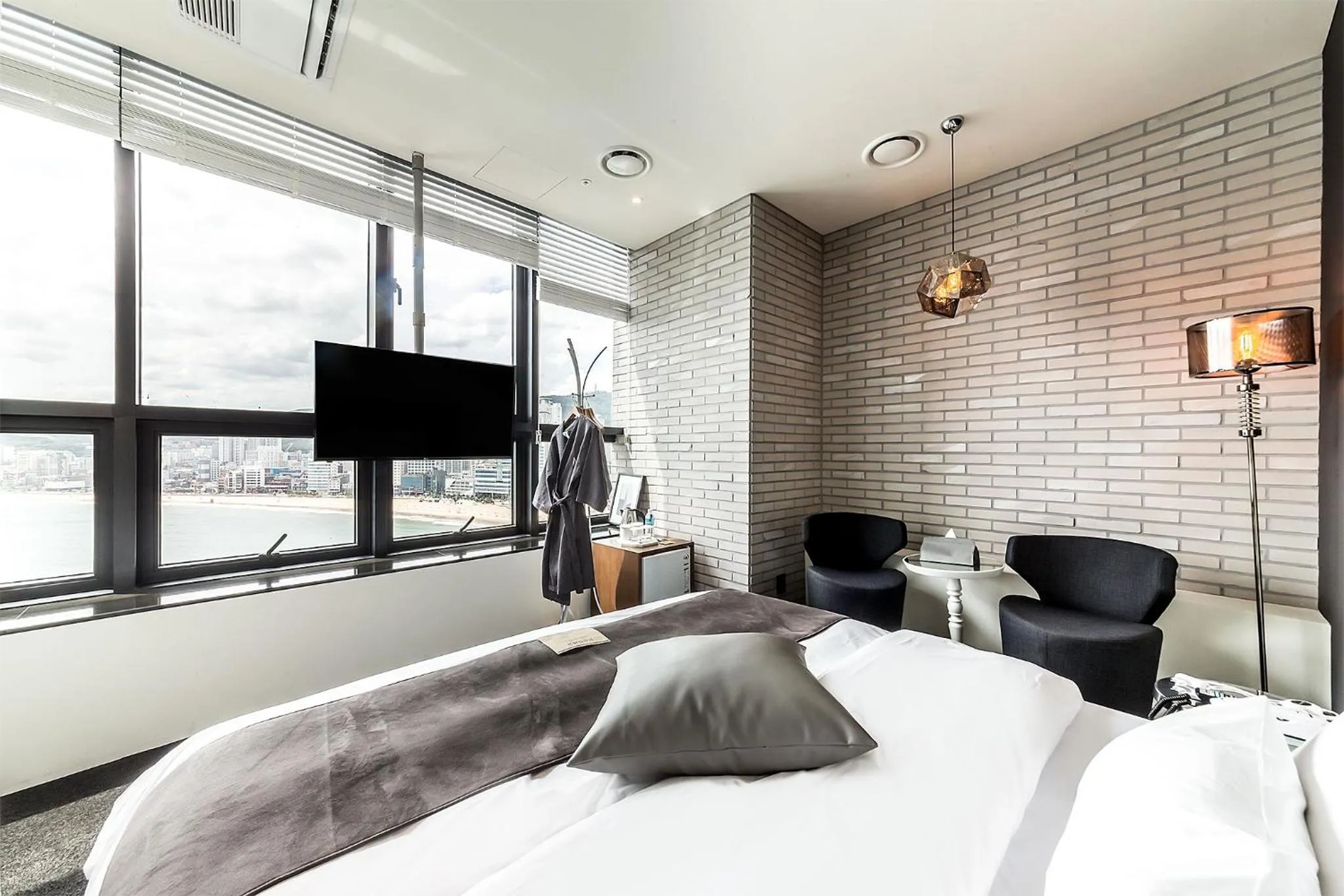 Bed in H Avenue Hotel Gwangalli branch