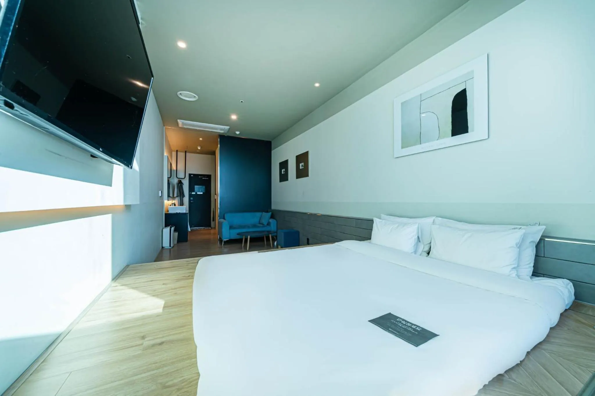 Bed in H Avenue Hotel Gwangalli branch