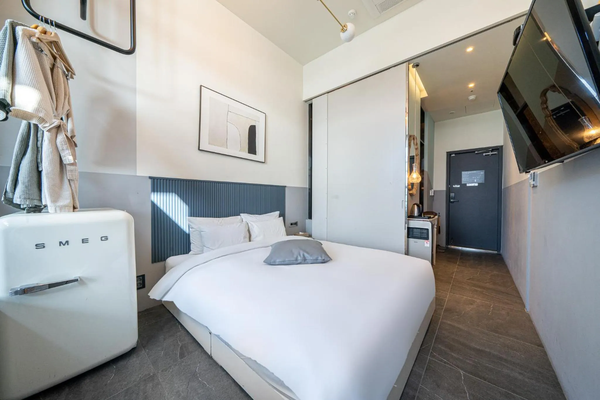 Bed in H Avenue Hotel Gwangalli branch