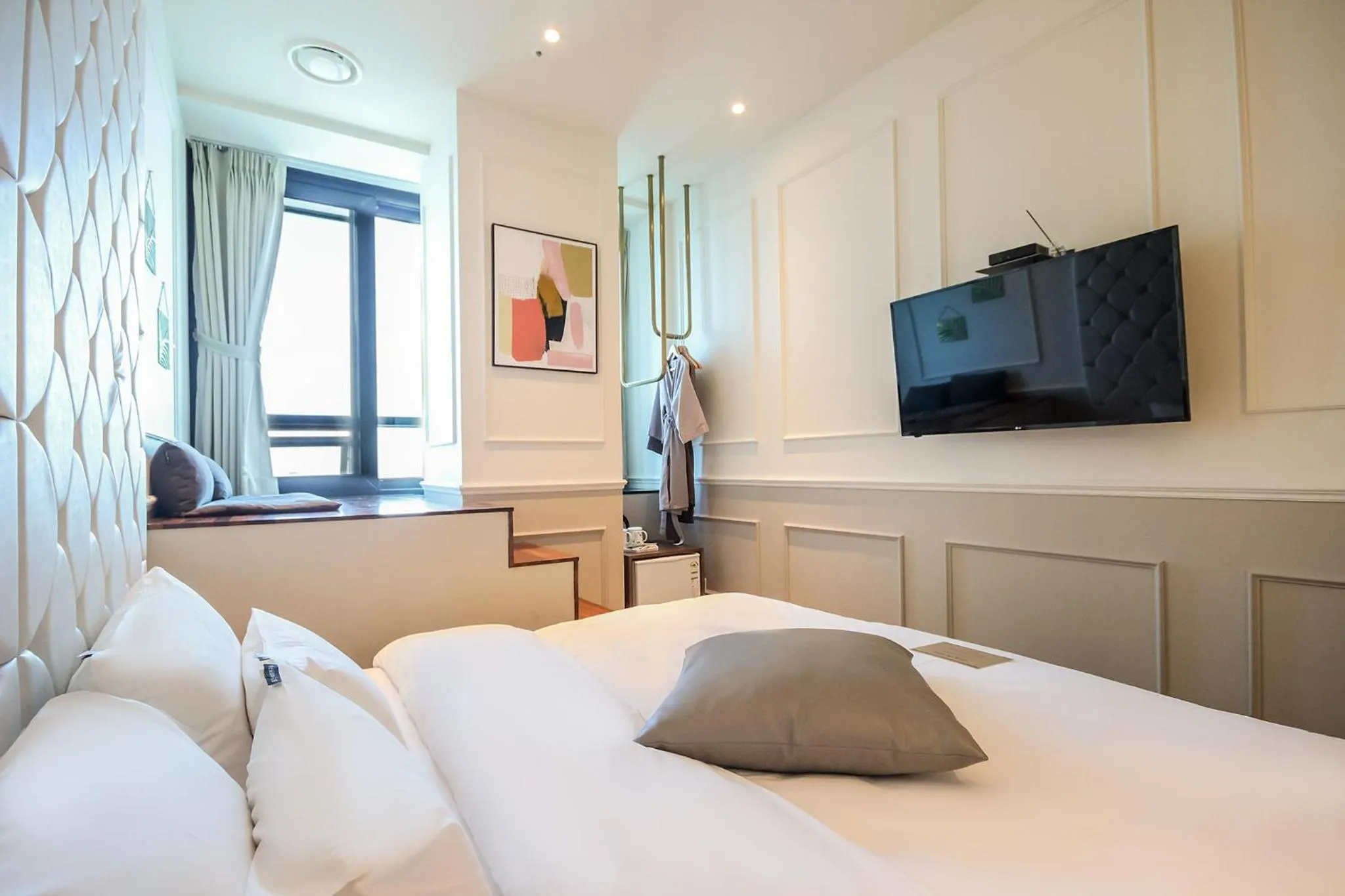 Bed in H Avenue Hotel Gwangalli branch