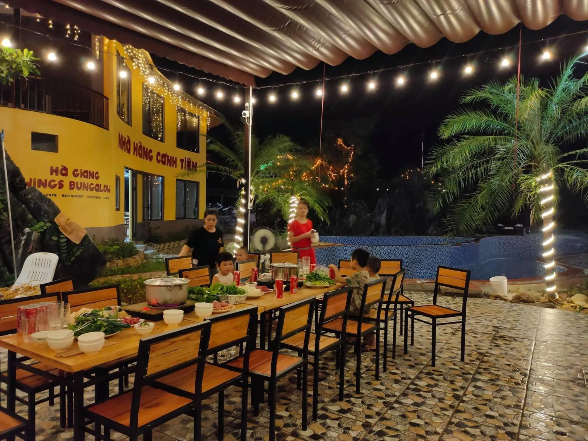 Restaurant/places to eat in Wings Ha Giang Loop Bungalow