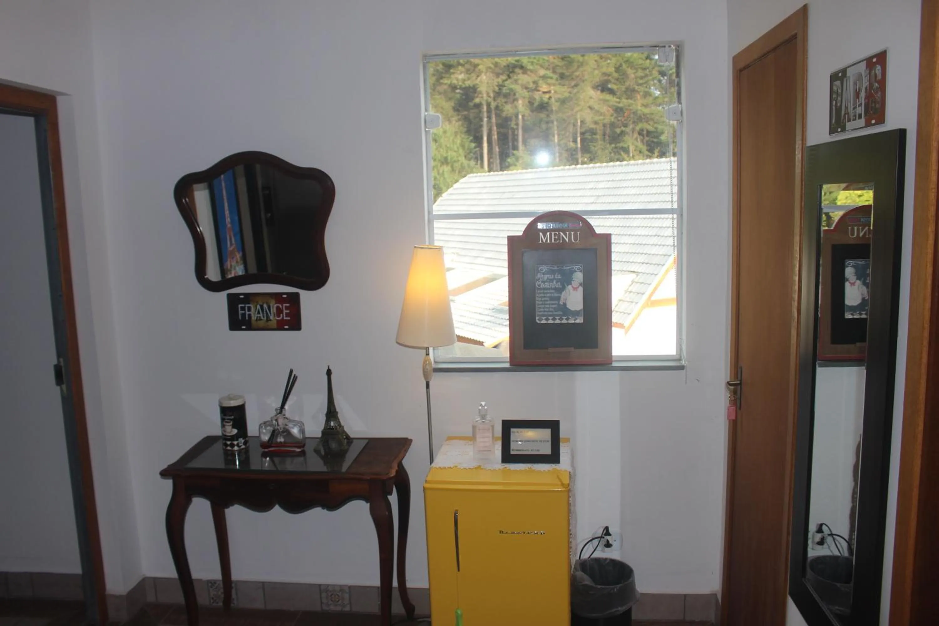 Decorative detail in Casarão da Ducha hotel concept