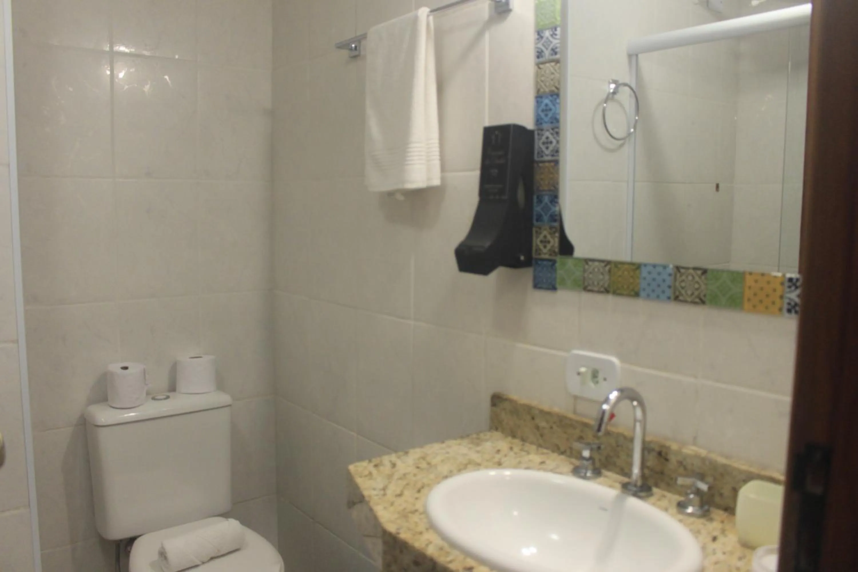 Bathroom in Casarão da Ducha hotel concept