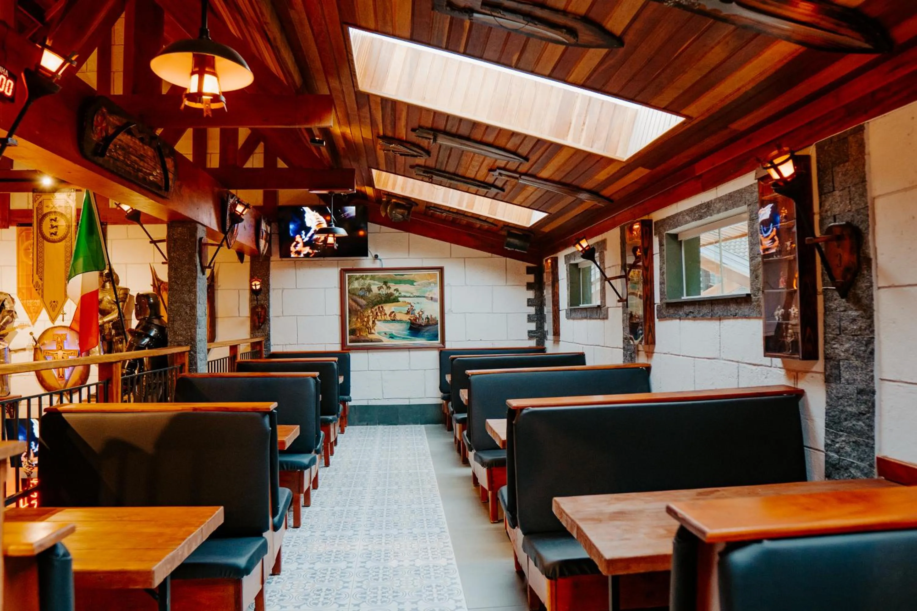 Restaurant/places to eat in Casarão da Ducha hotel concept