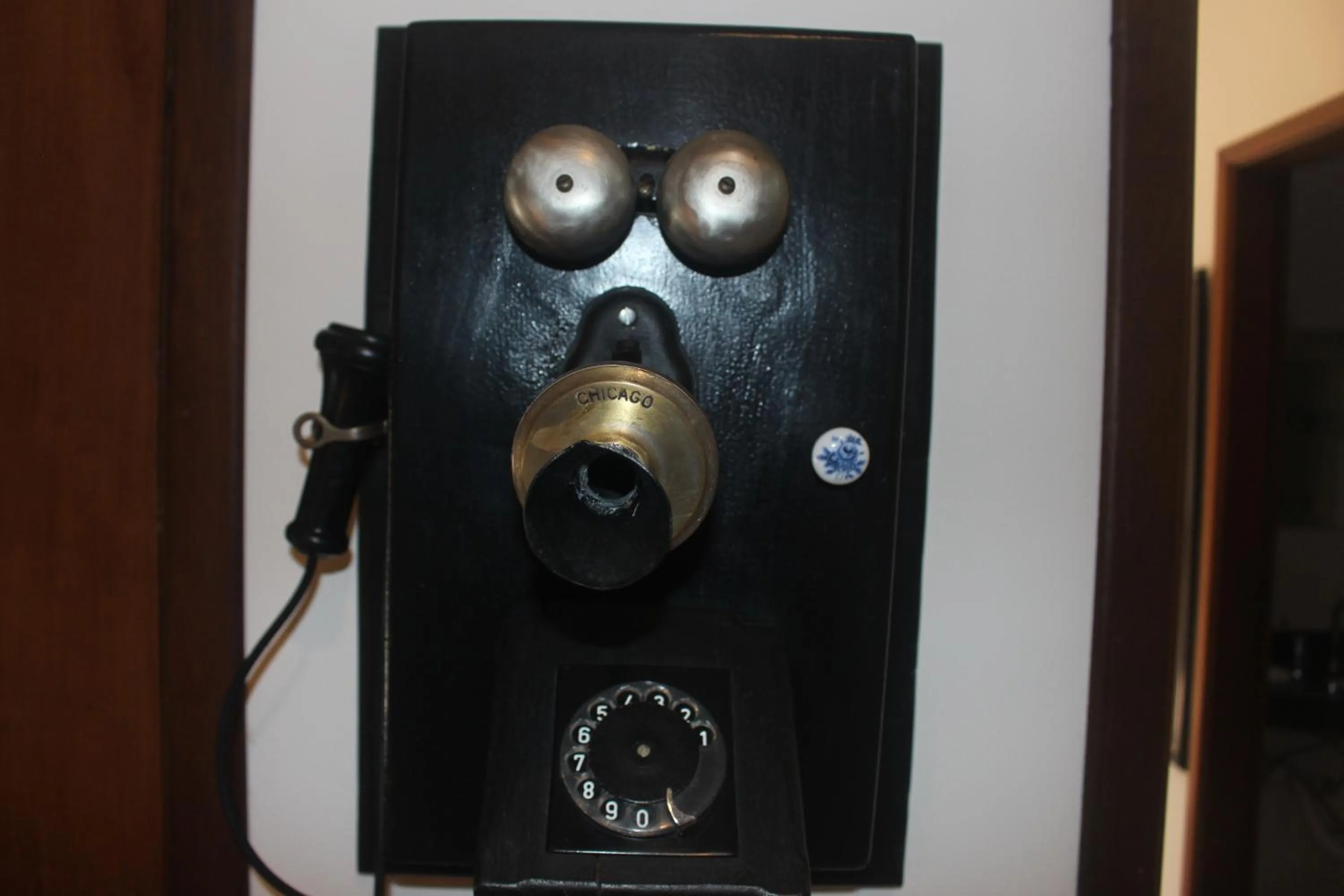 Decorative detail in Casarão da Ducha hotel concept