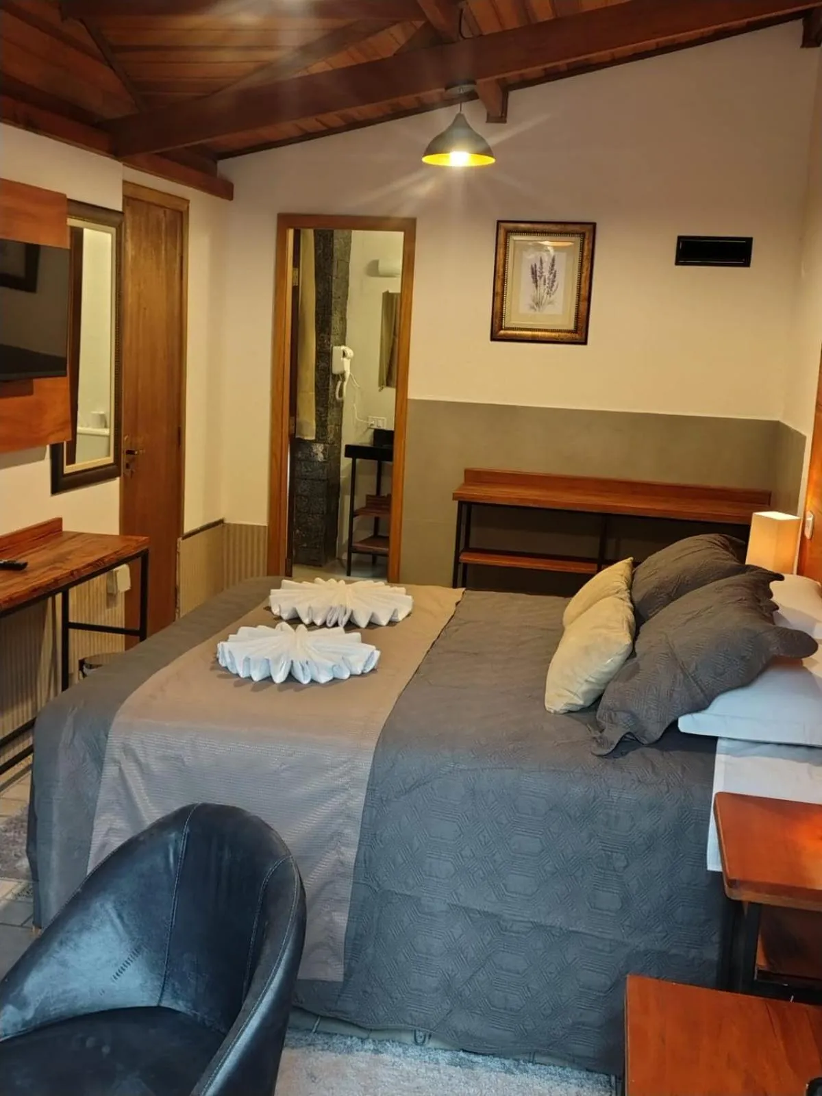 Bed in Casarão da Ducha hotel concept