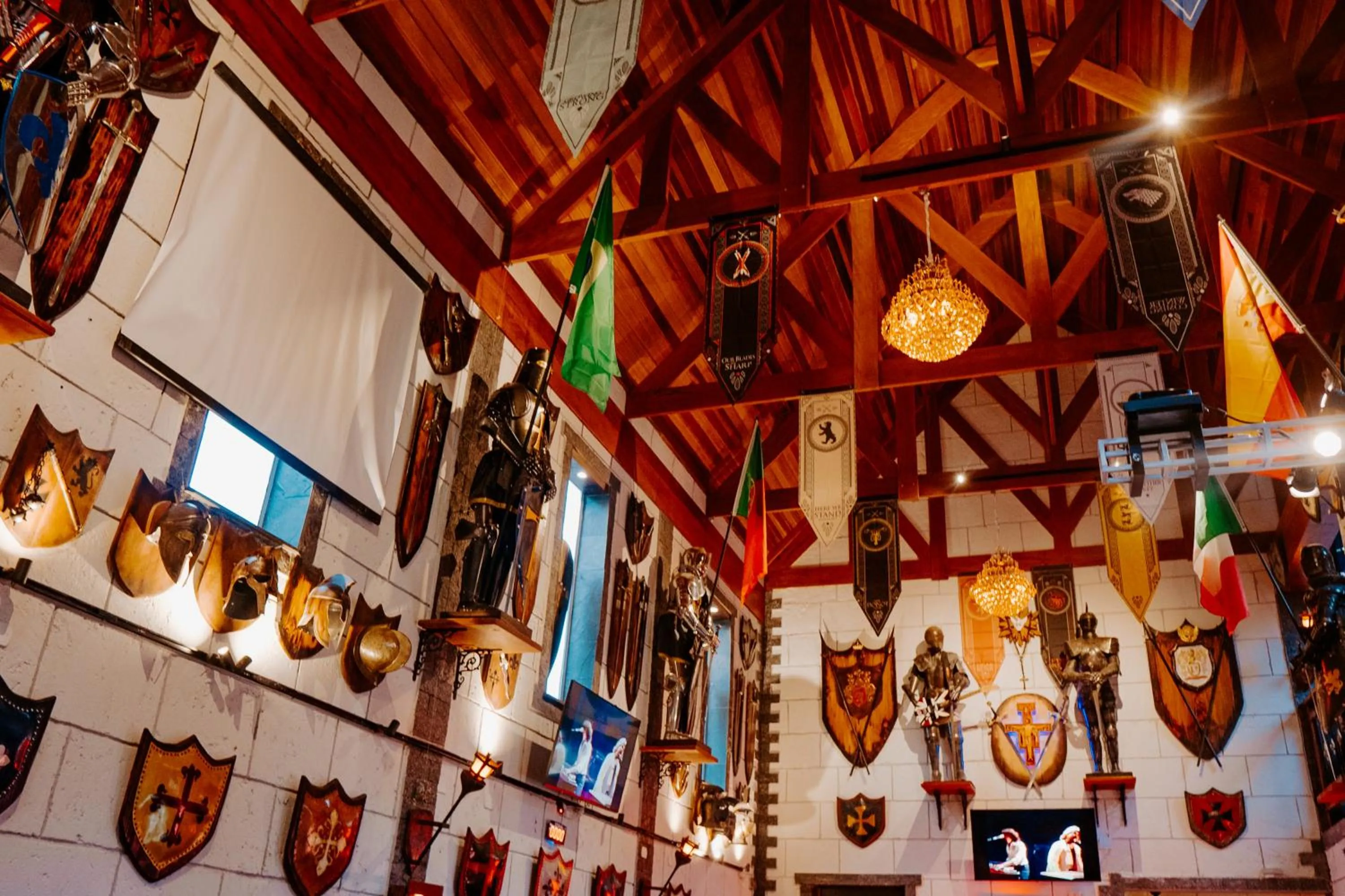 Decorative detail in Casarão da Ducha hotel concept