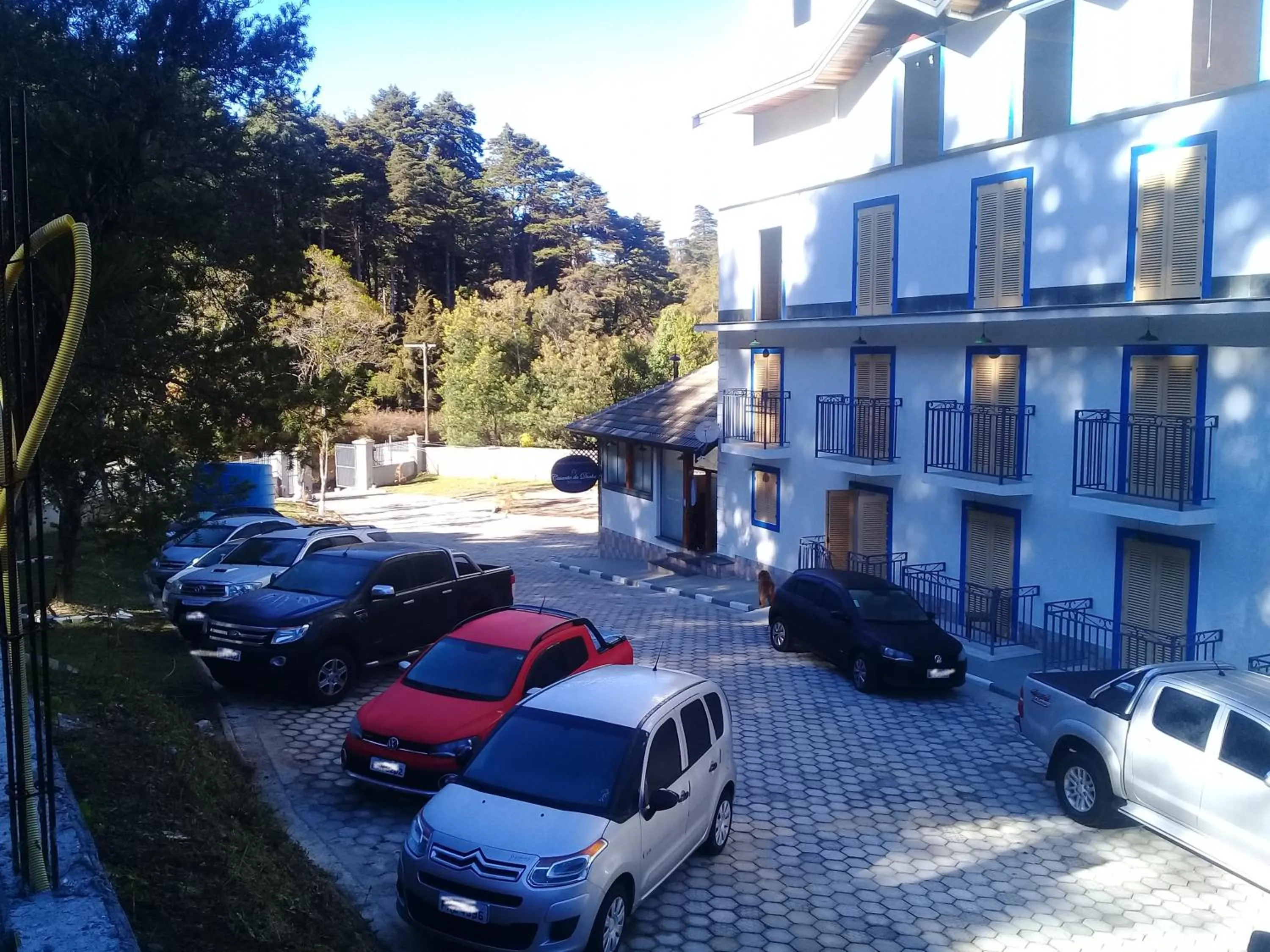 Property building in Casarão da Ducha hotel concept