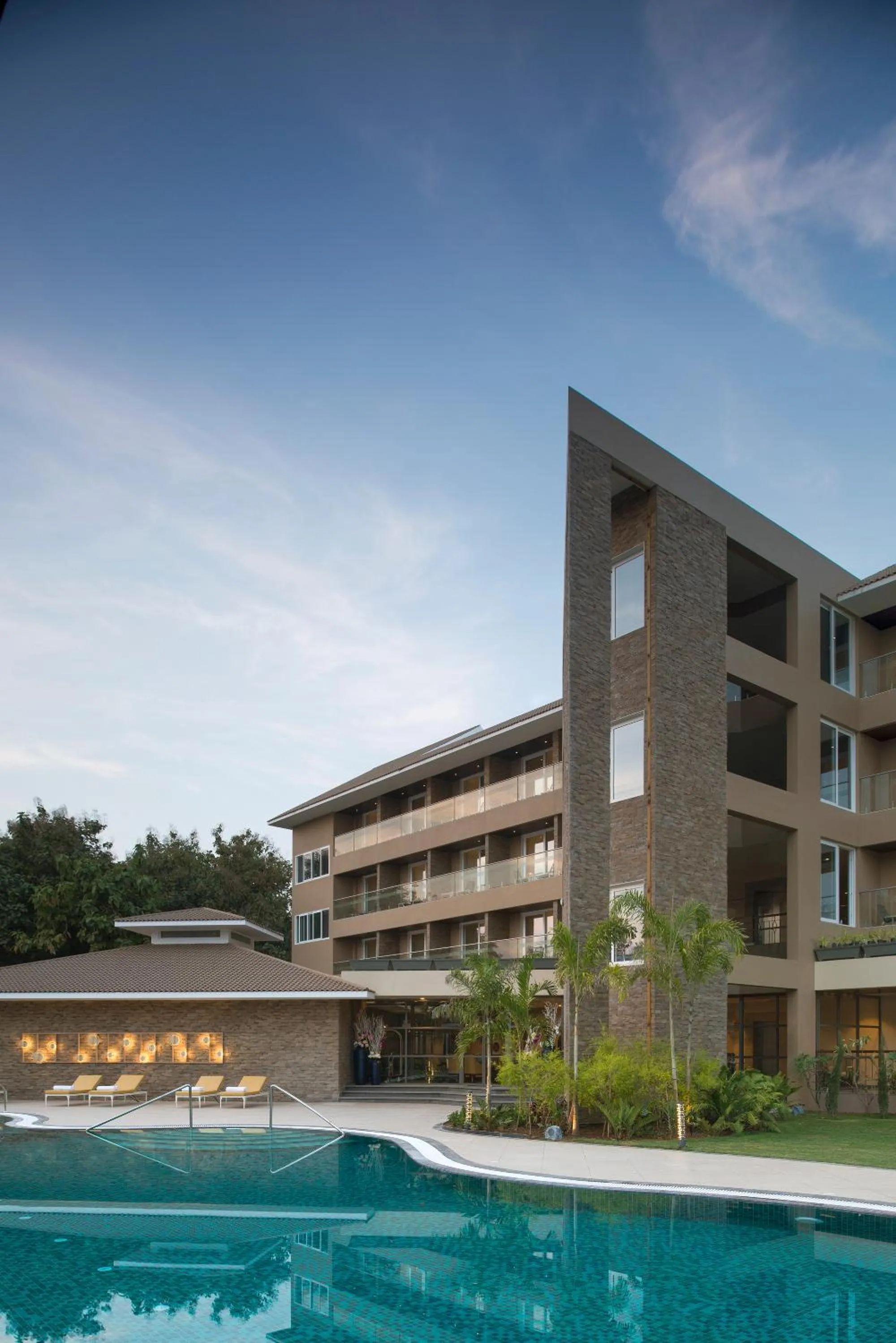 Property building in Kabir Hotel & Spa