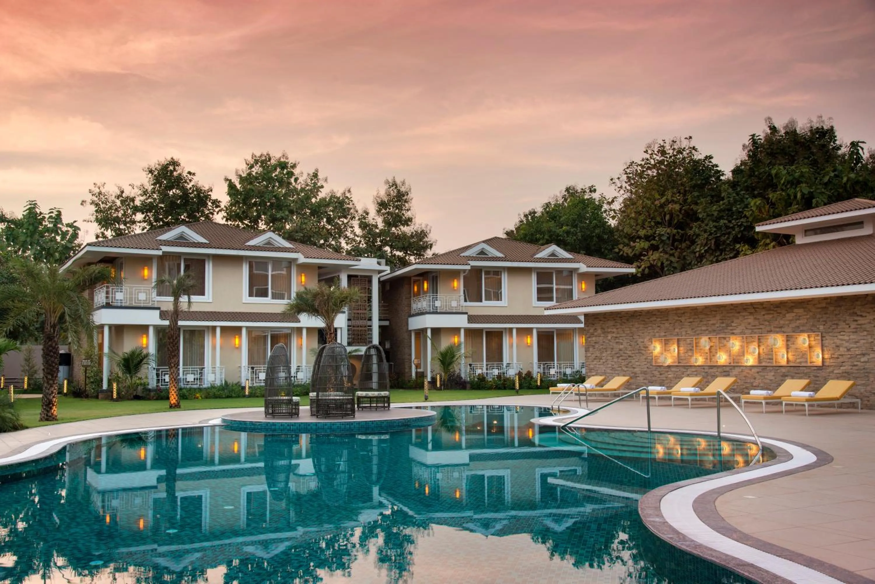 Patio in Kabir Hotel & Spa