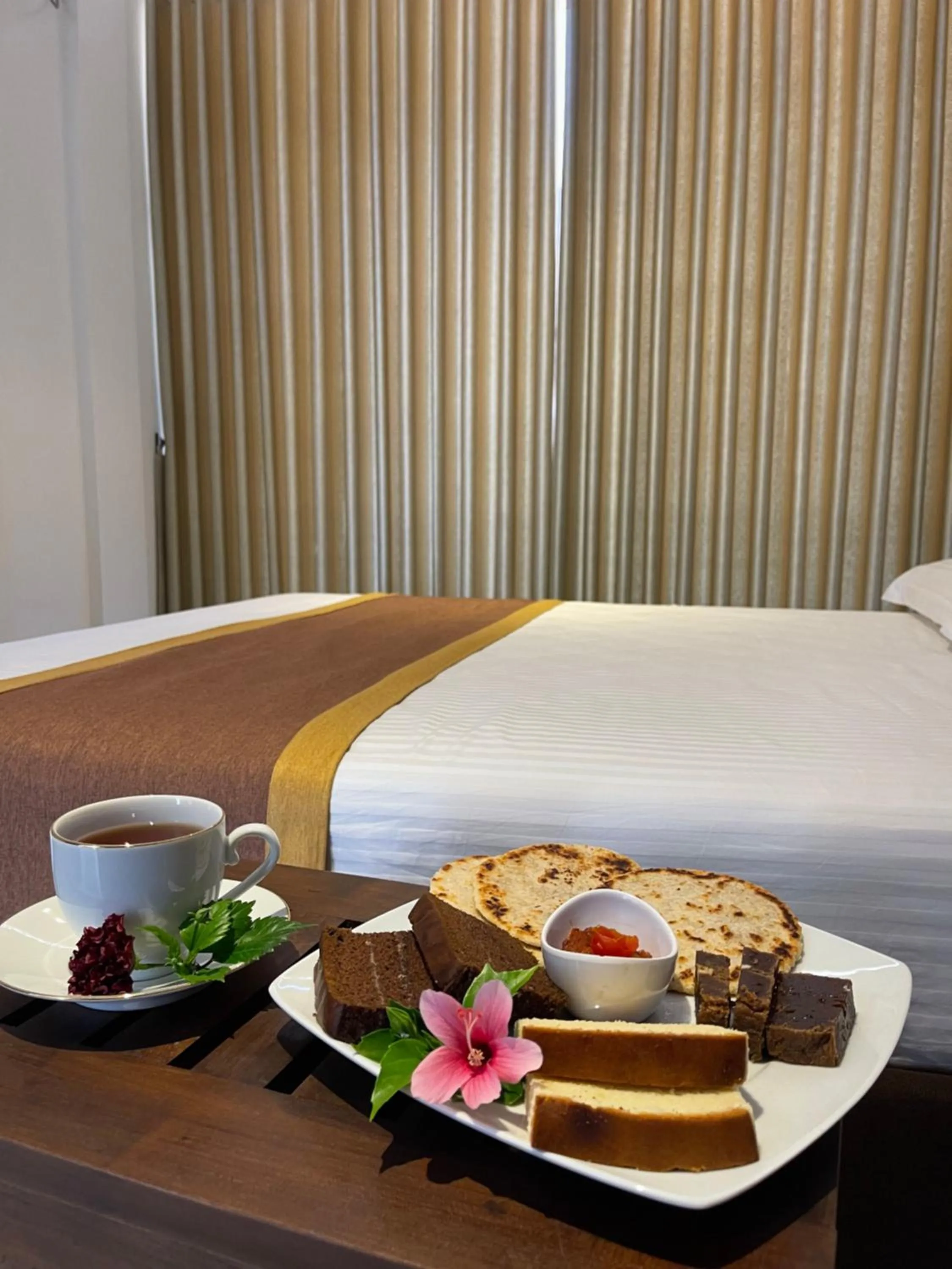 Bedroom, Bed in Amanda Beach Resort