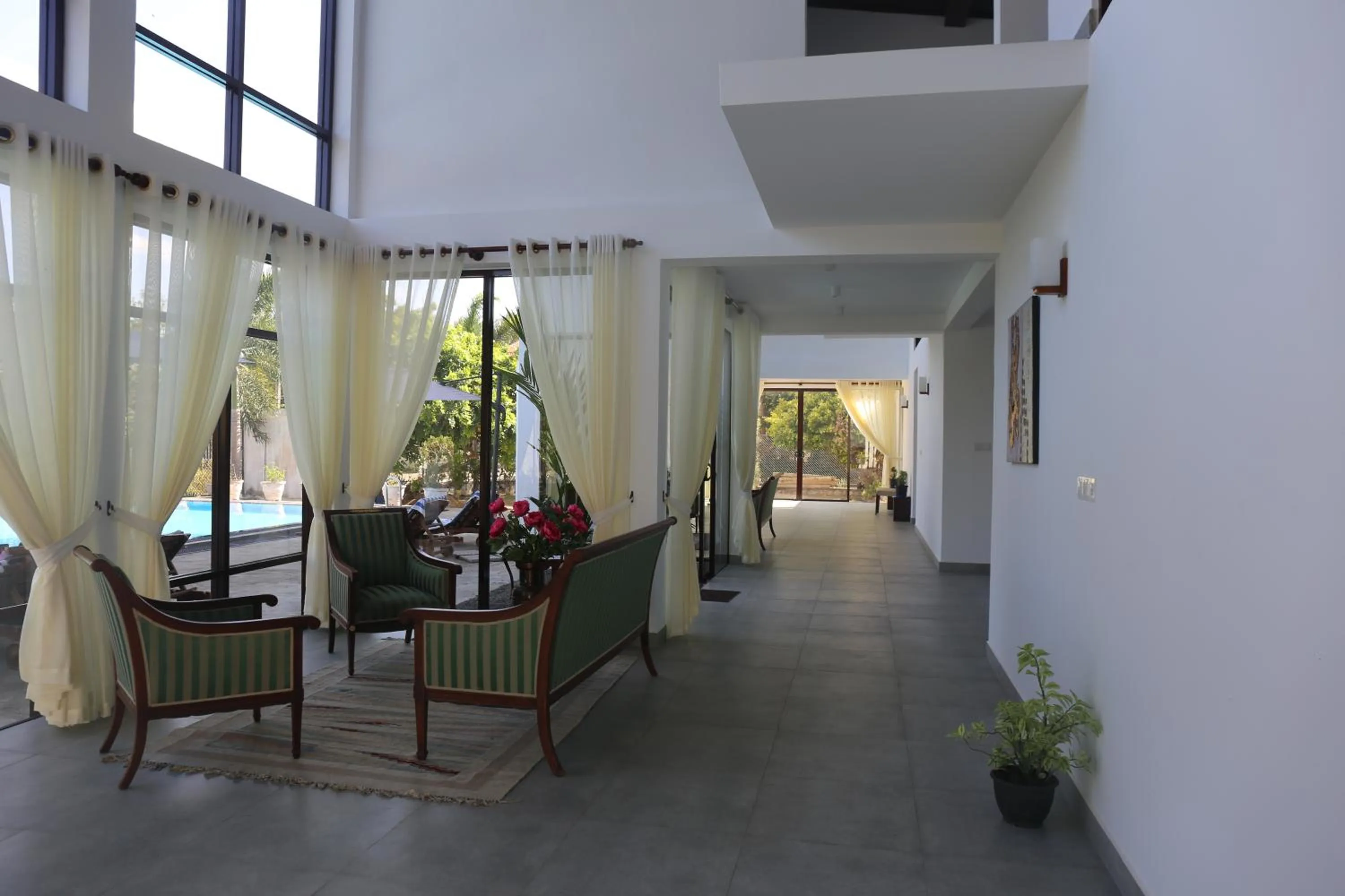 Living room in Amanda Beach Resort