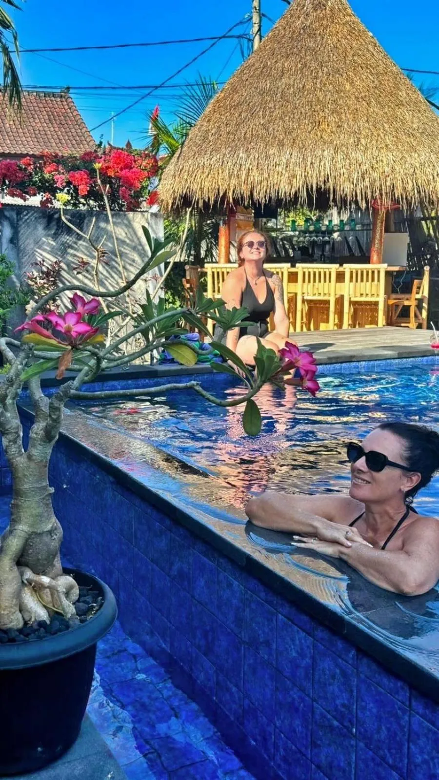 Lounge or bar in Island Garden Huts Lembongan