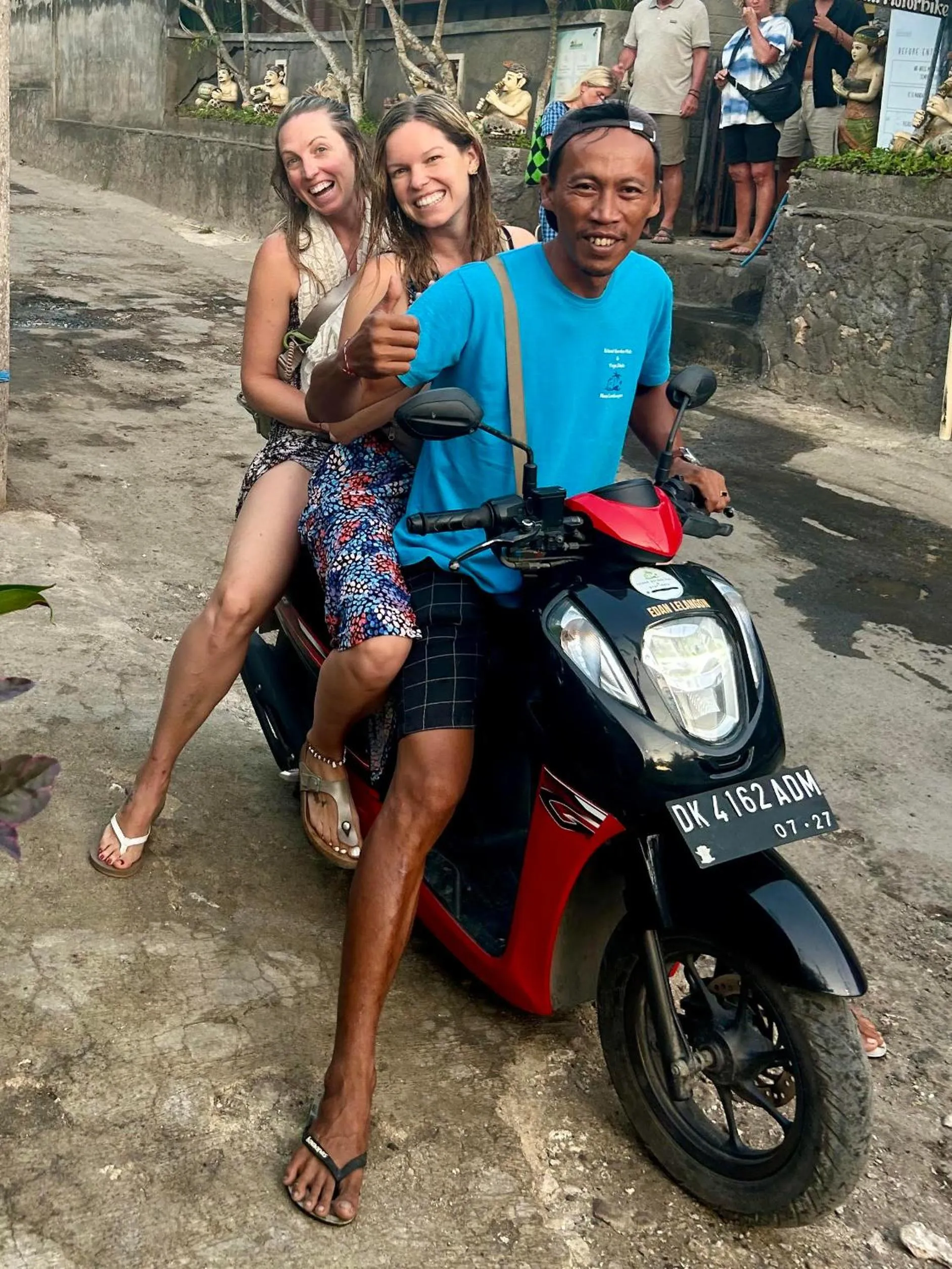 group of guests in Island Garden Huts Lembongan