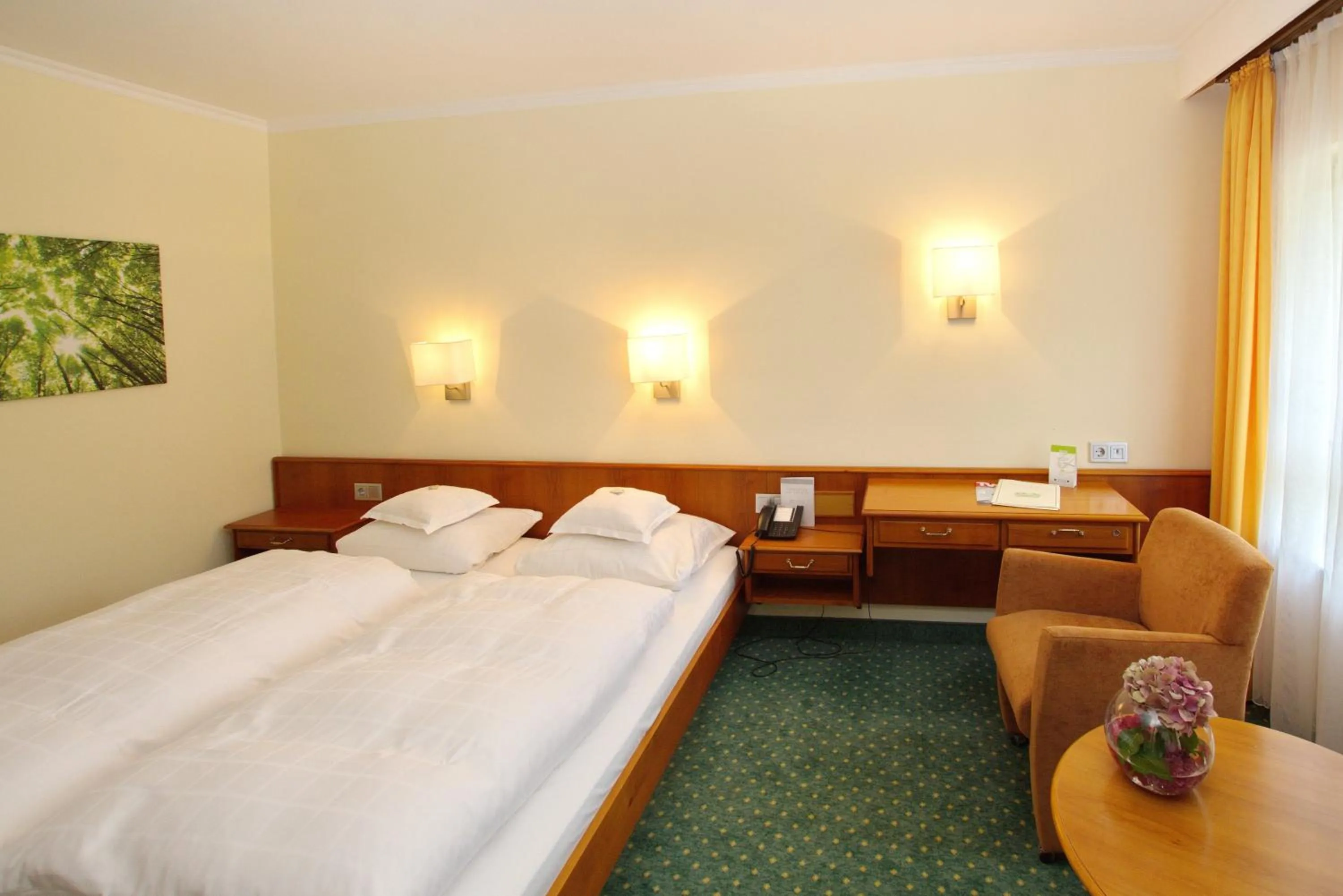 Bed in Parkhotel am Taunus