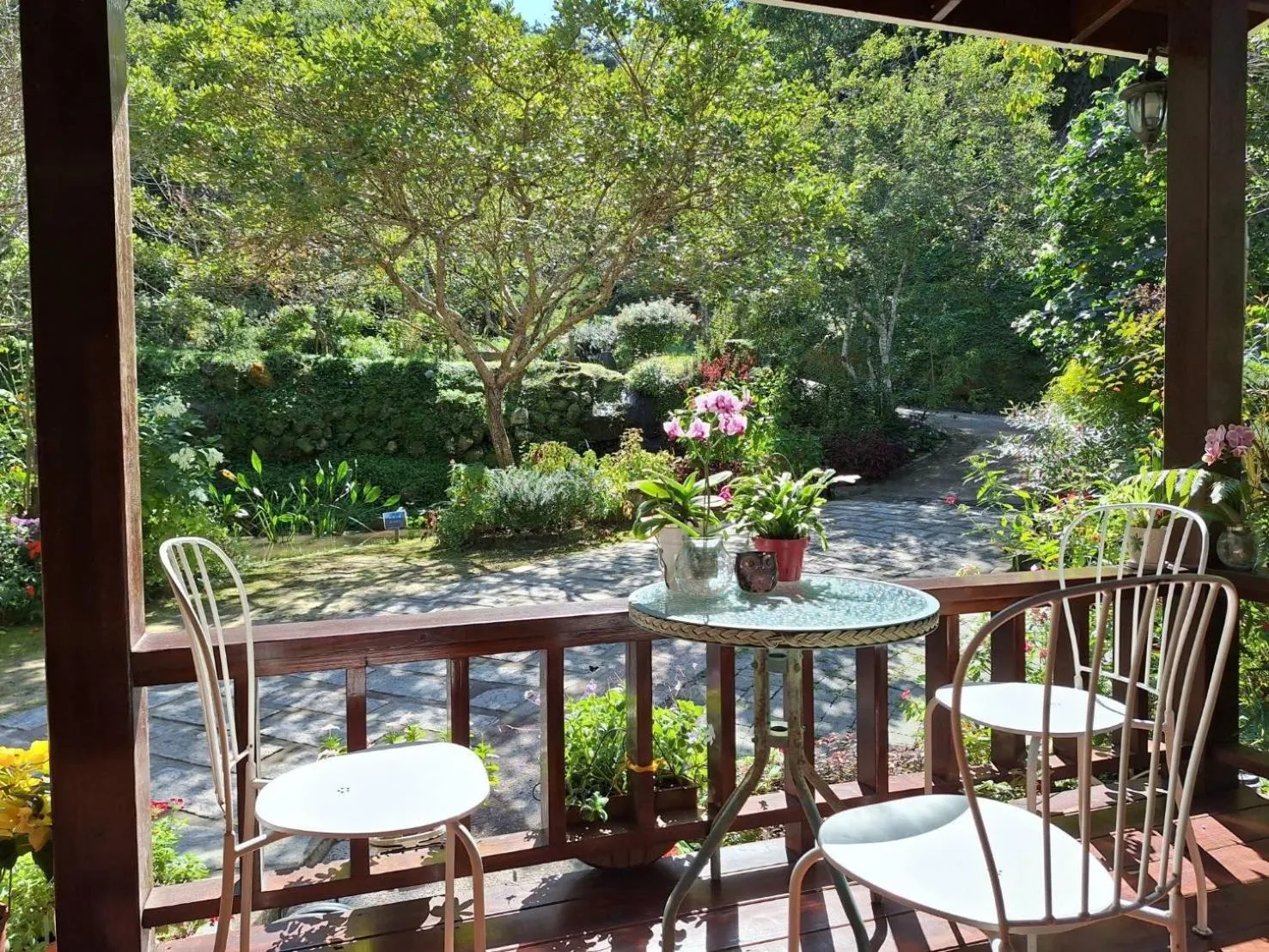 Patio in Wen Qiao Villa