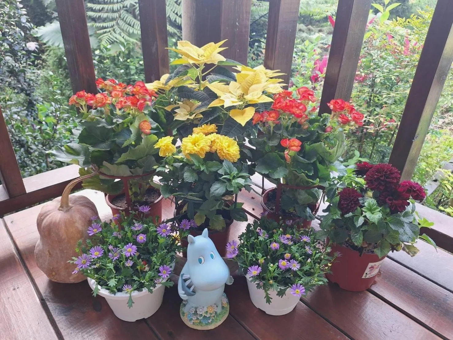 Garden view in Wen Qiao Villa