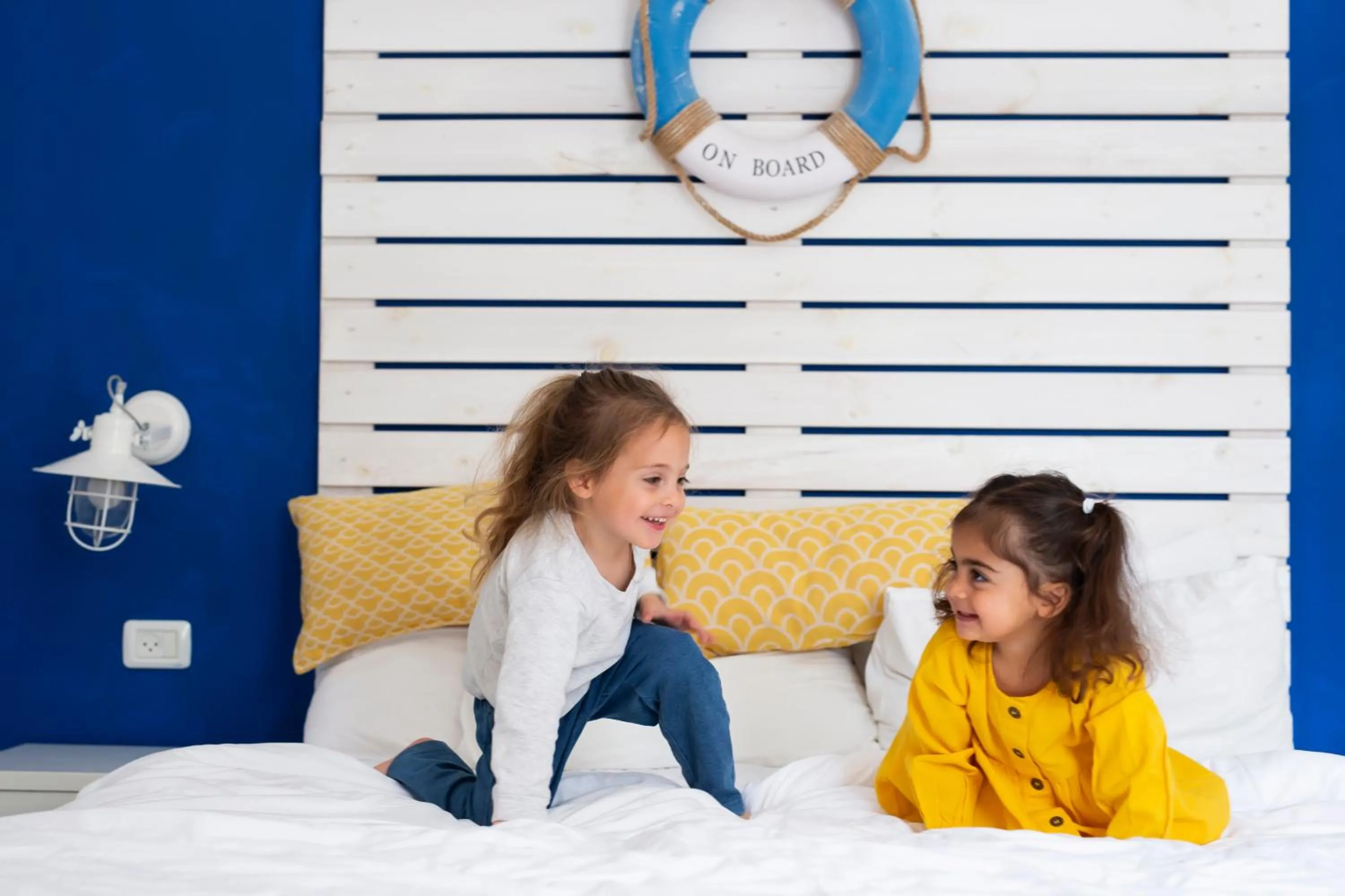 Bed in Travel Hotel Gesher Haziv