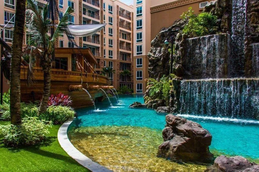 Property building in Atlantis Condo Resort Jomtien TLH