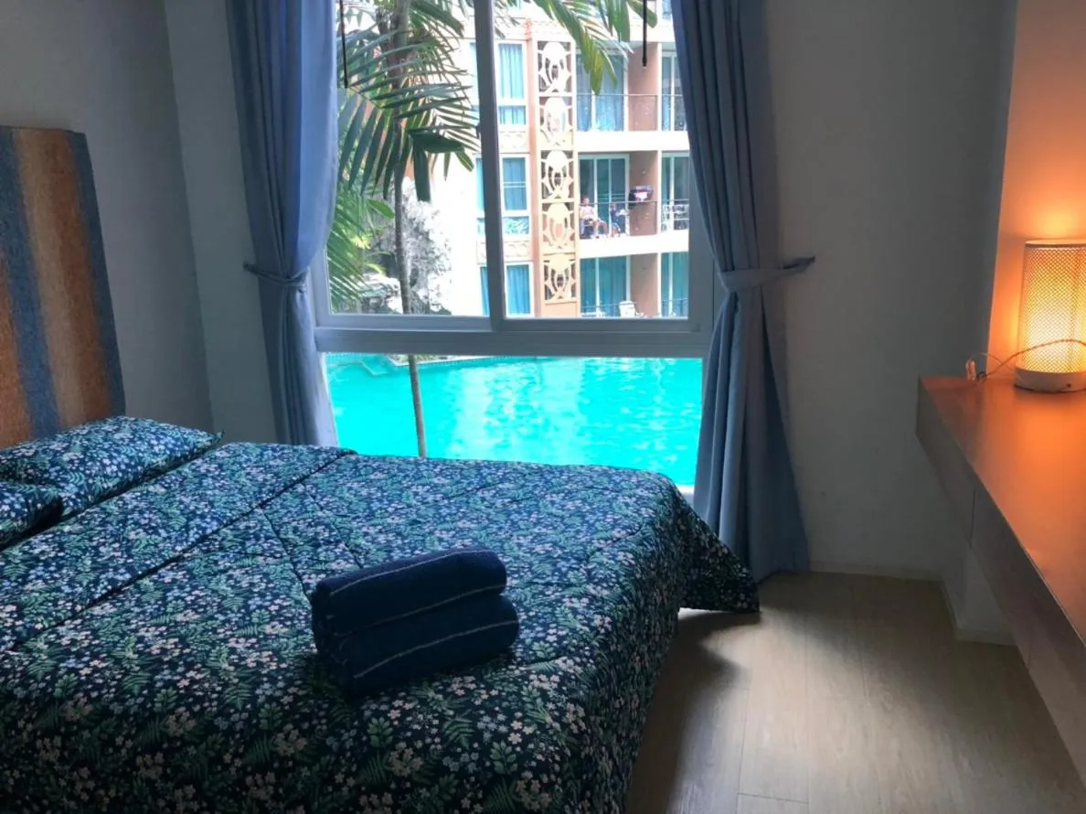 Bedroom, Bed in Atlantis Condo Resort Jomtien TLH