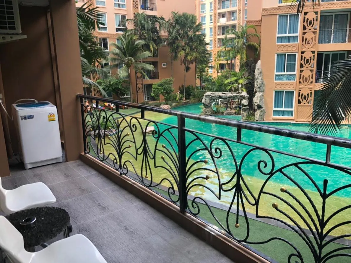 Balcony/Terrace in Atlantis Condo Resort Jomtien TLH