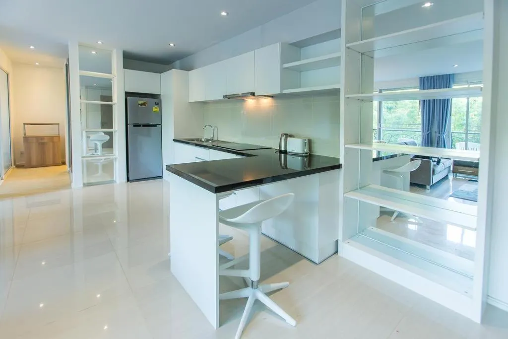 Kitchen or kitchenette in Atlantis Condo Resort Jomtien TLH