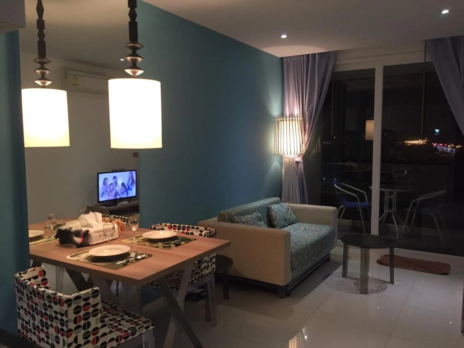 Living room in Atlantis Condo Resort Jomtien TLH