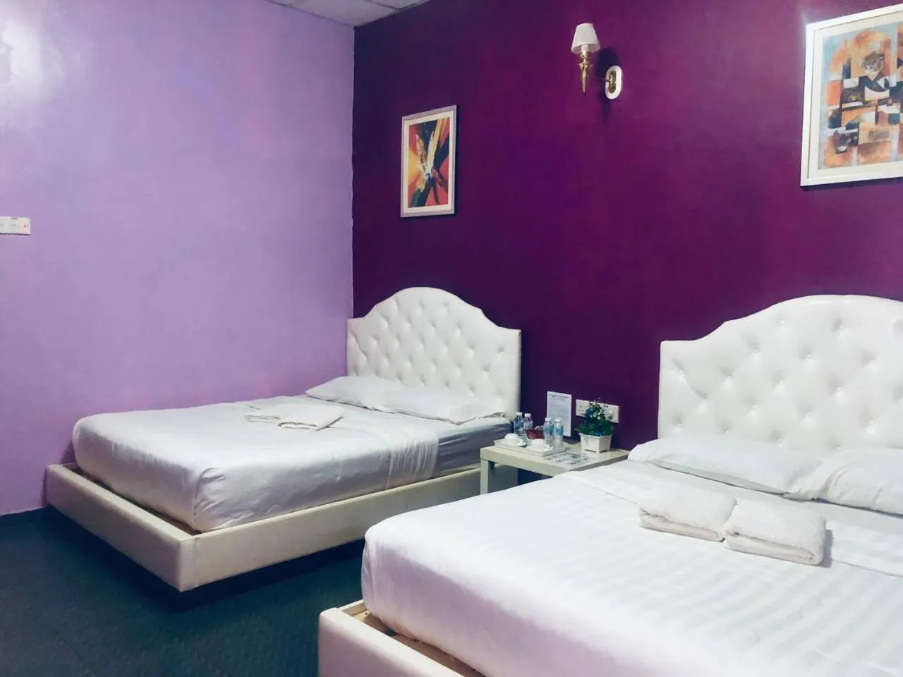 Bed in Taman Negara River View Lodge