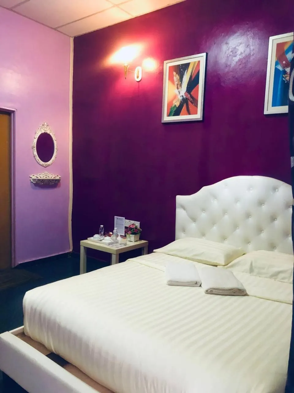 Bed in Taman Negara River View Lodge