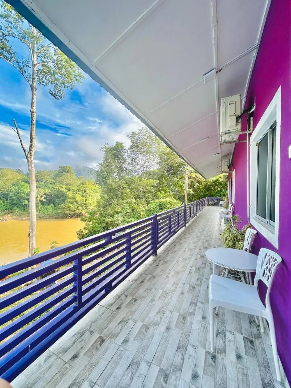 River view in Taman Negara River View Lodge