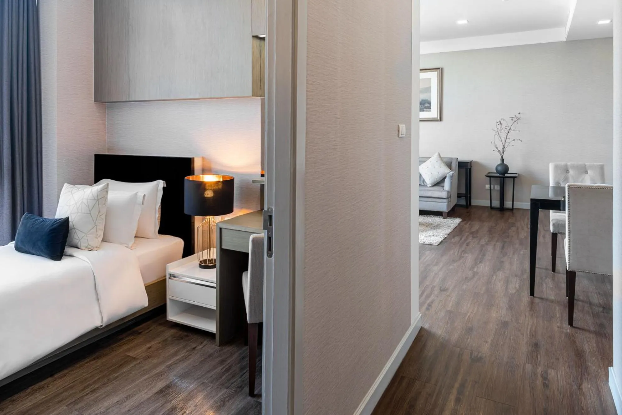 Bed in Metropolis Suites Bangkok, Tapestry Collection by Hilton