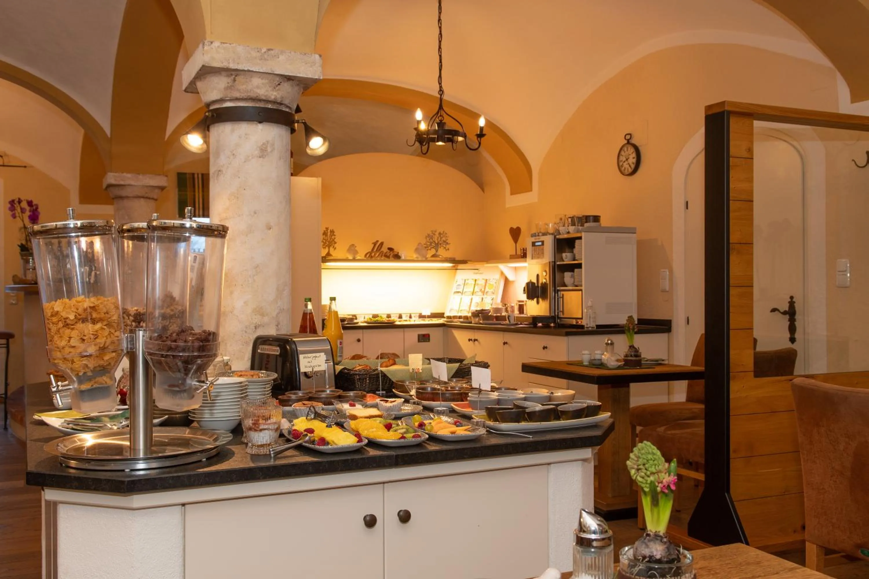 Breakfast in Hotel Bockmaier