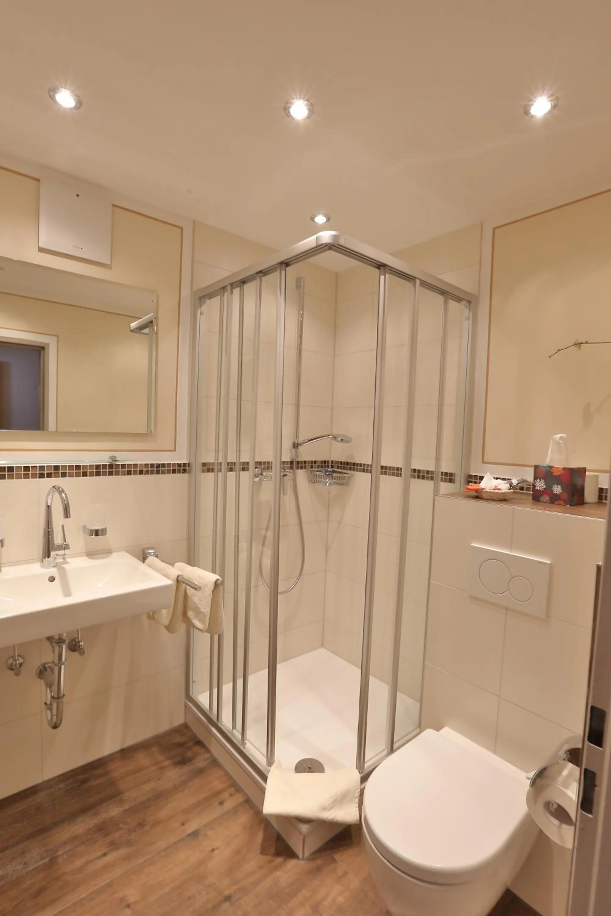 Bathroom in Hotel Bockmaier