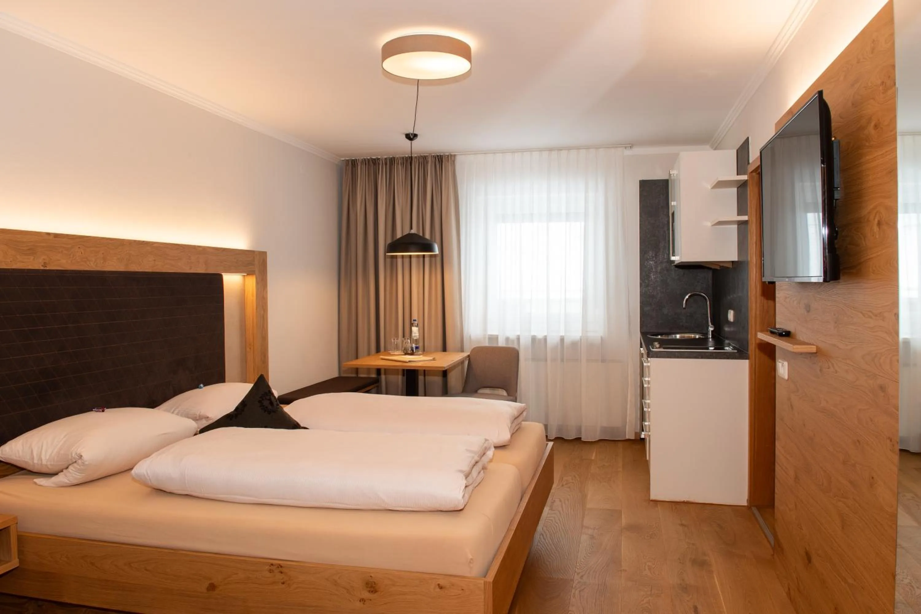 Bed in Hotel Bockmaier