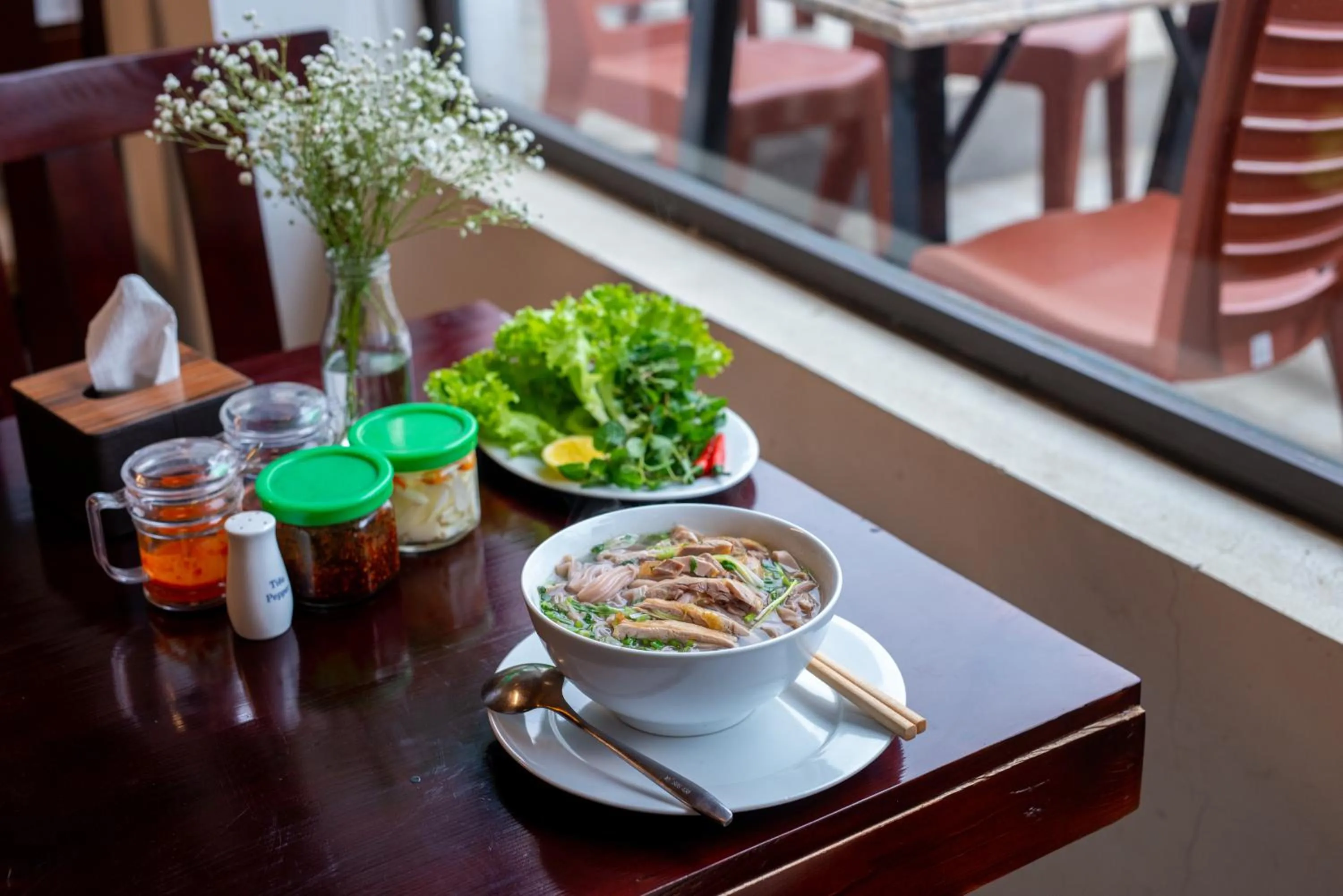 Breakfast in Le Bordeaux Sapa Hotel