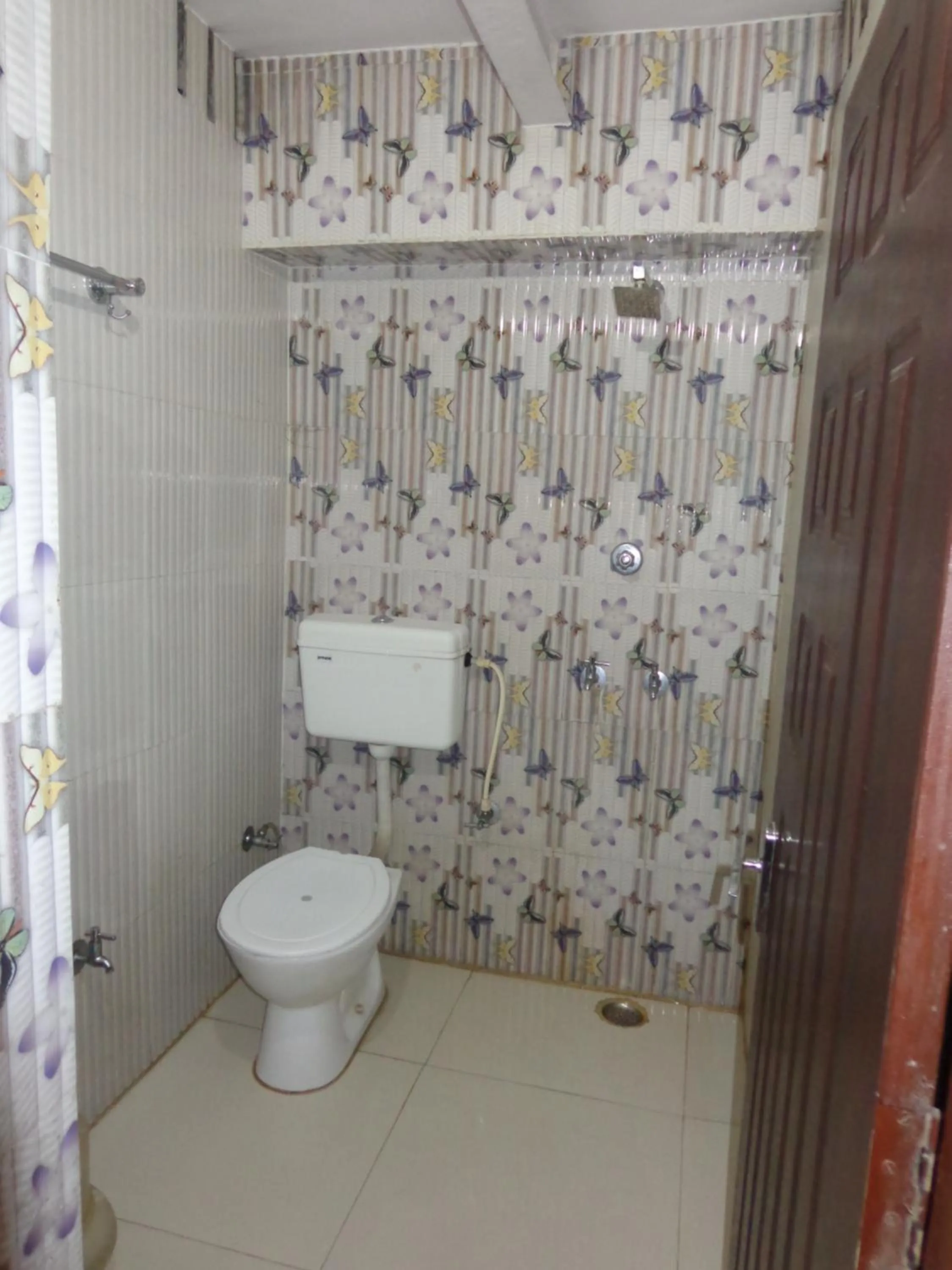 Shower in Luxmi Hotel