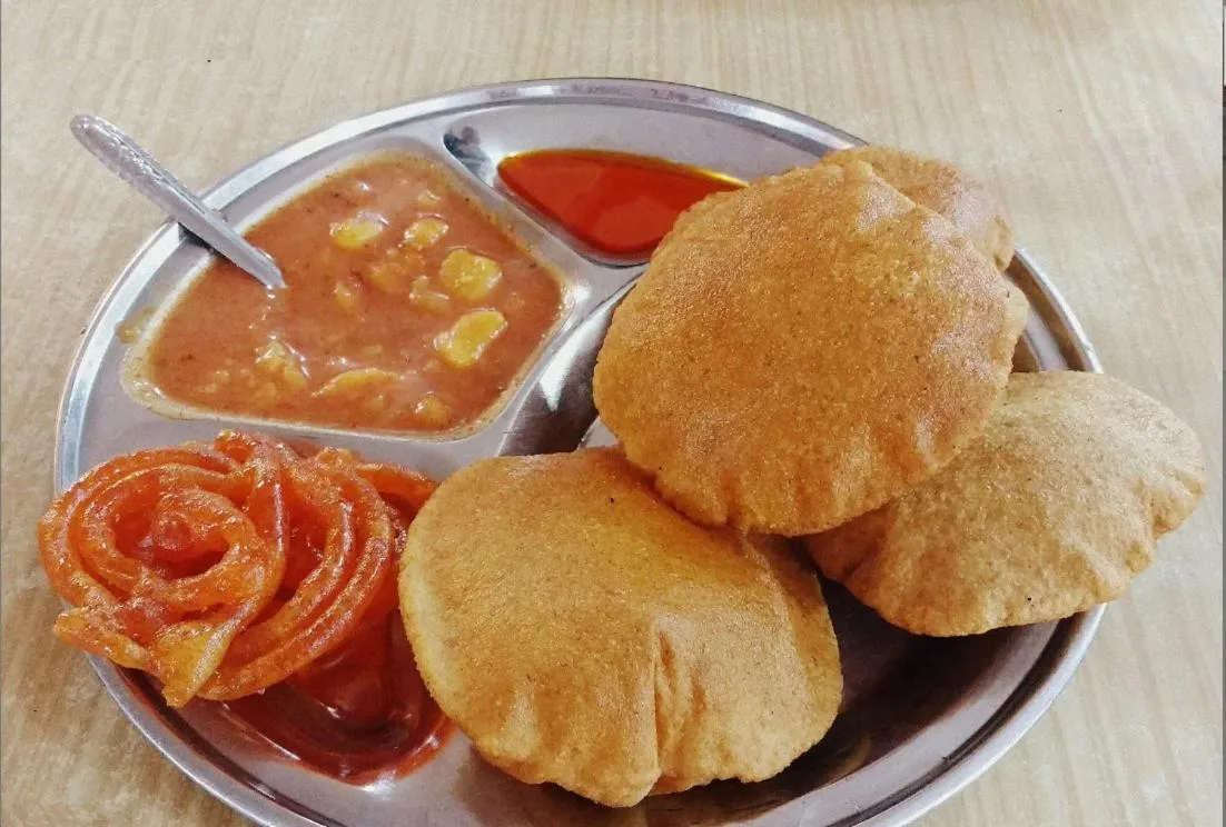 Breakfast in Luxmi Hotel