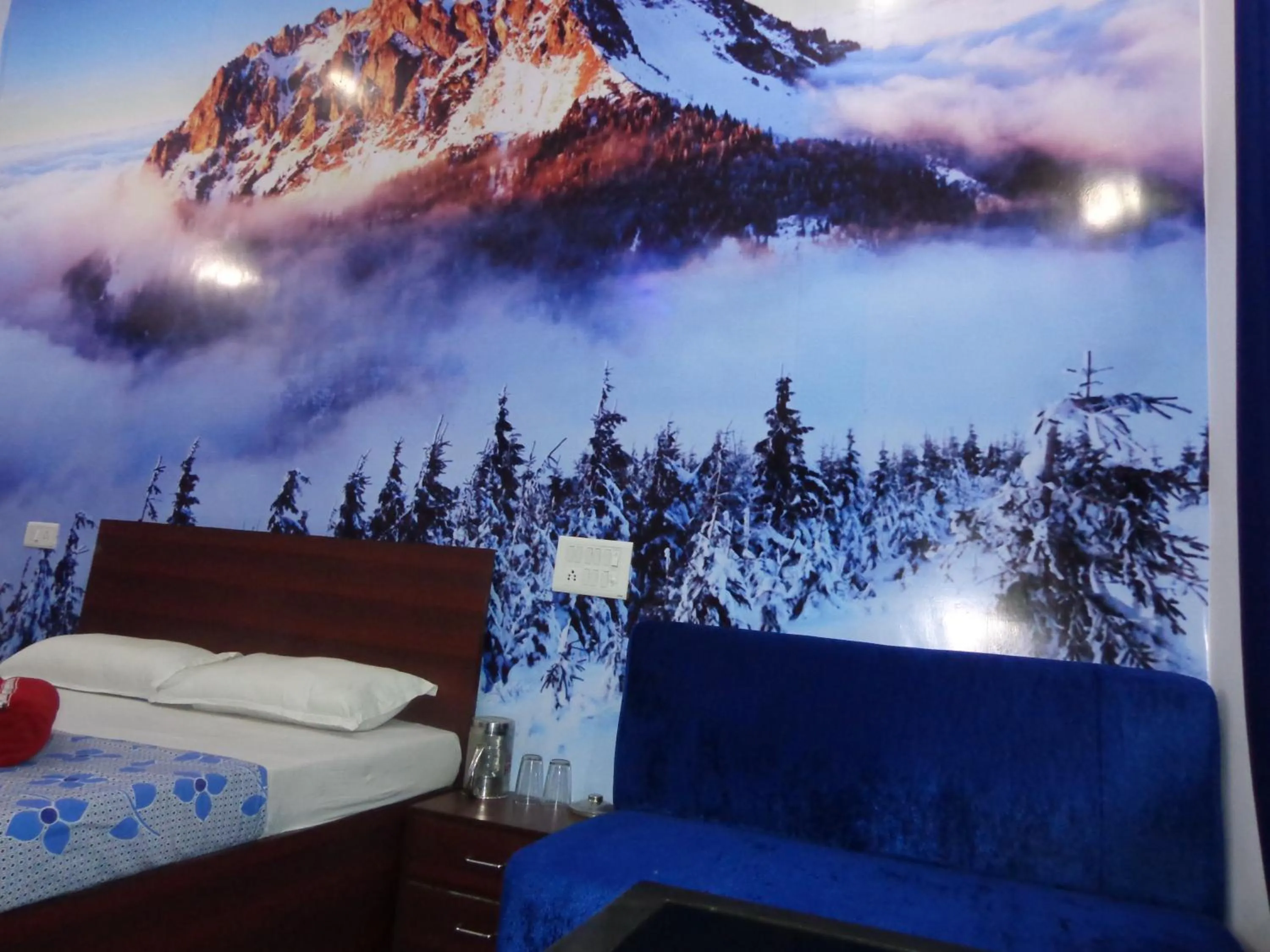 Mountain view in Luxmi Hotel