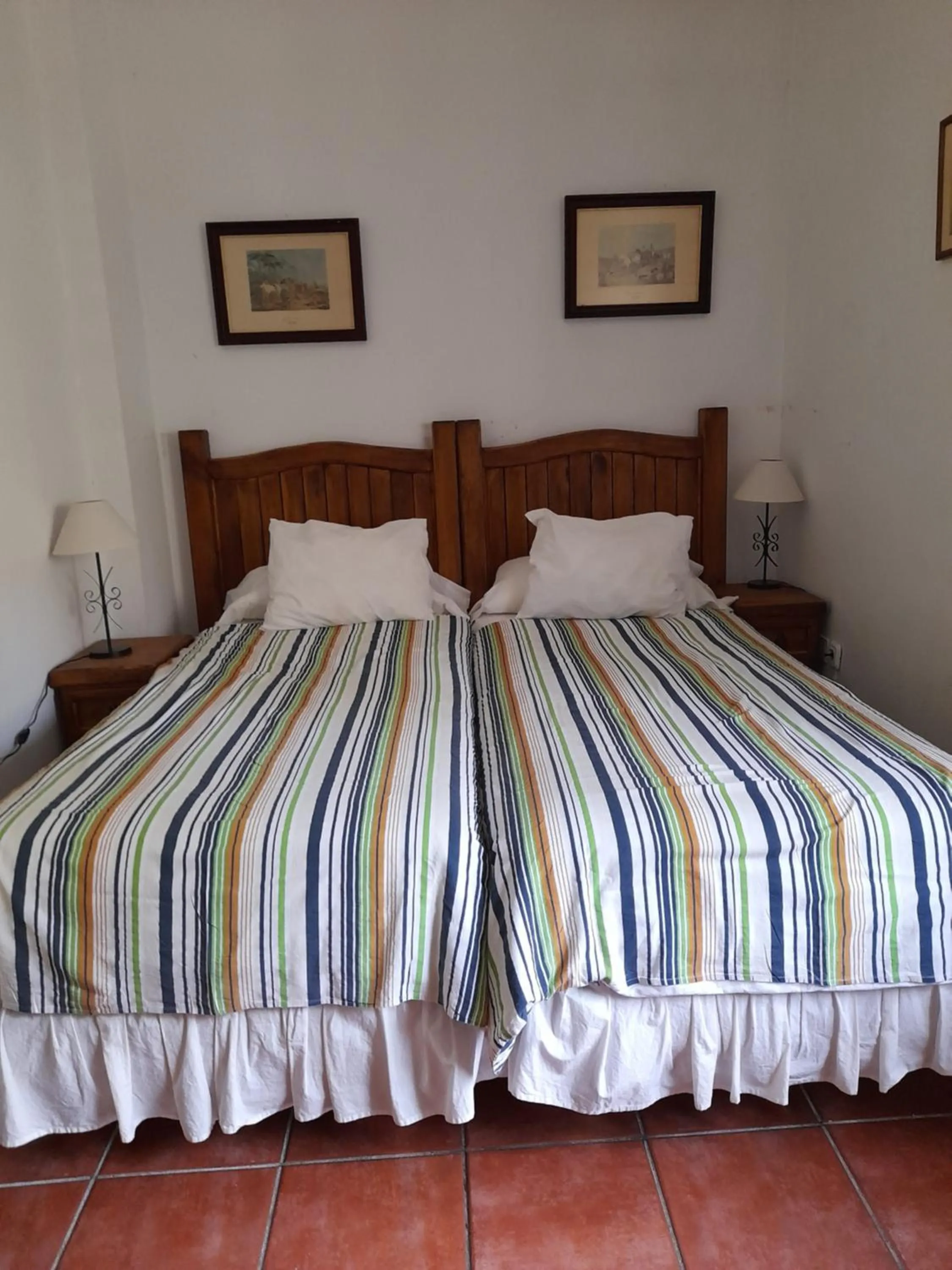 Bed in Hotel Rural "Hospederia Las Cañadillas"