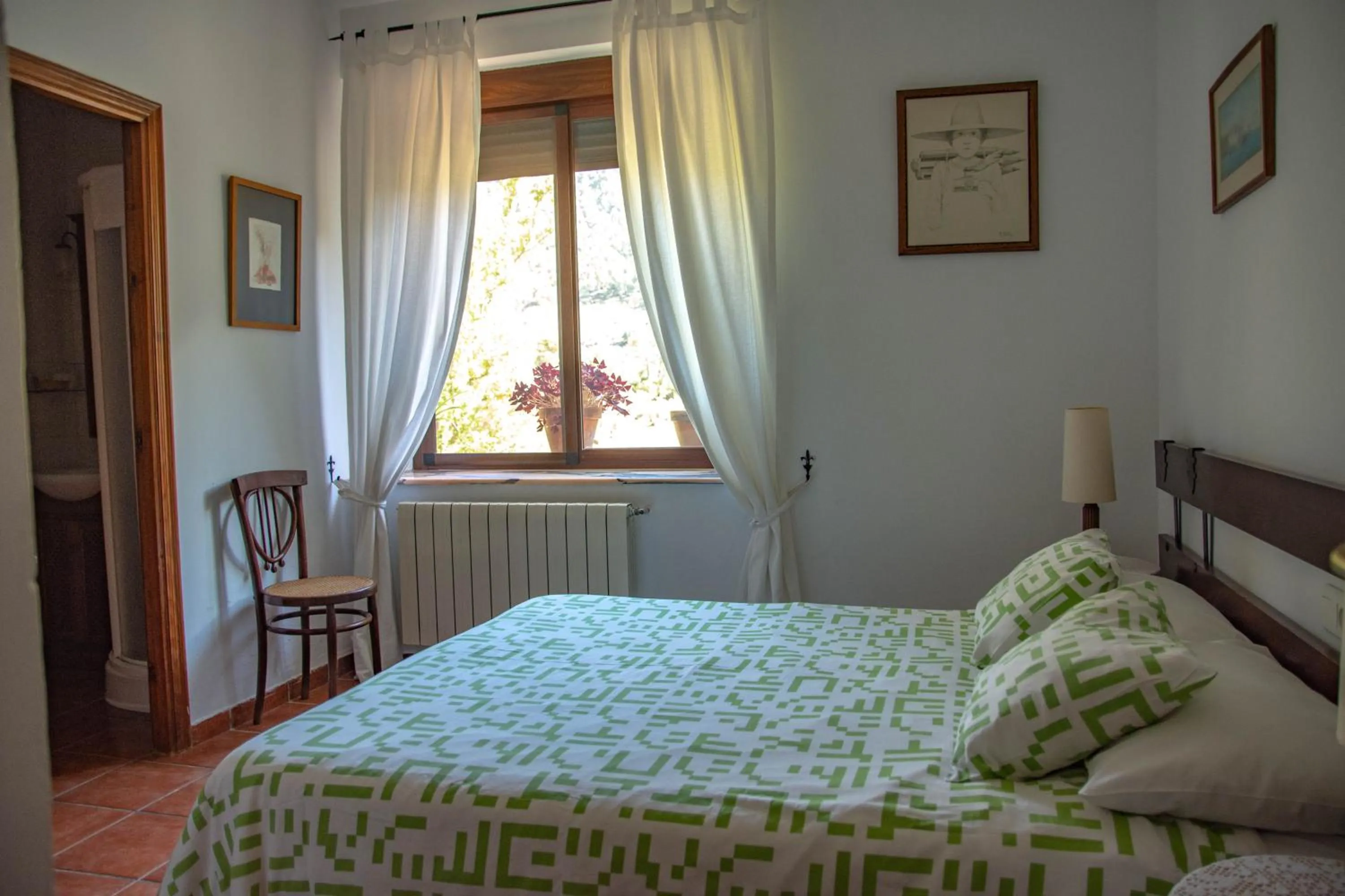 Bed in Hotel Rural "Hospederia Las Cañadillas"