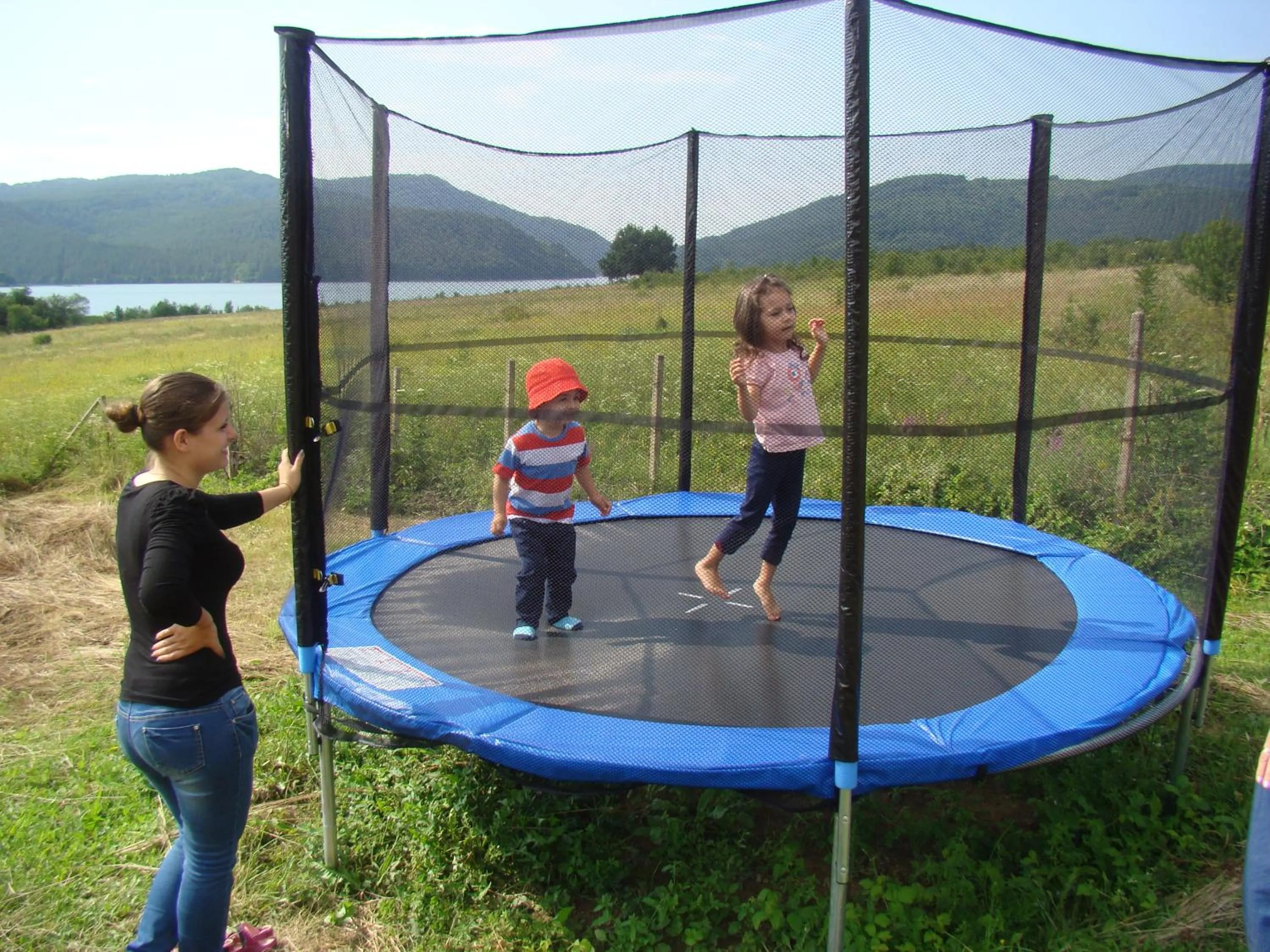 Children play ground in Complex Pristan in the mountain